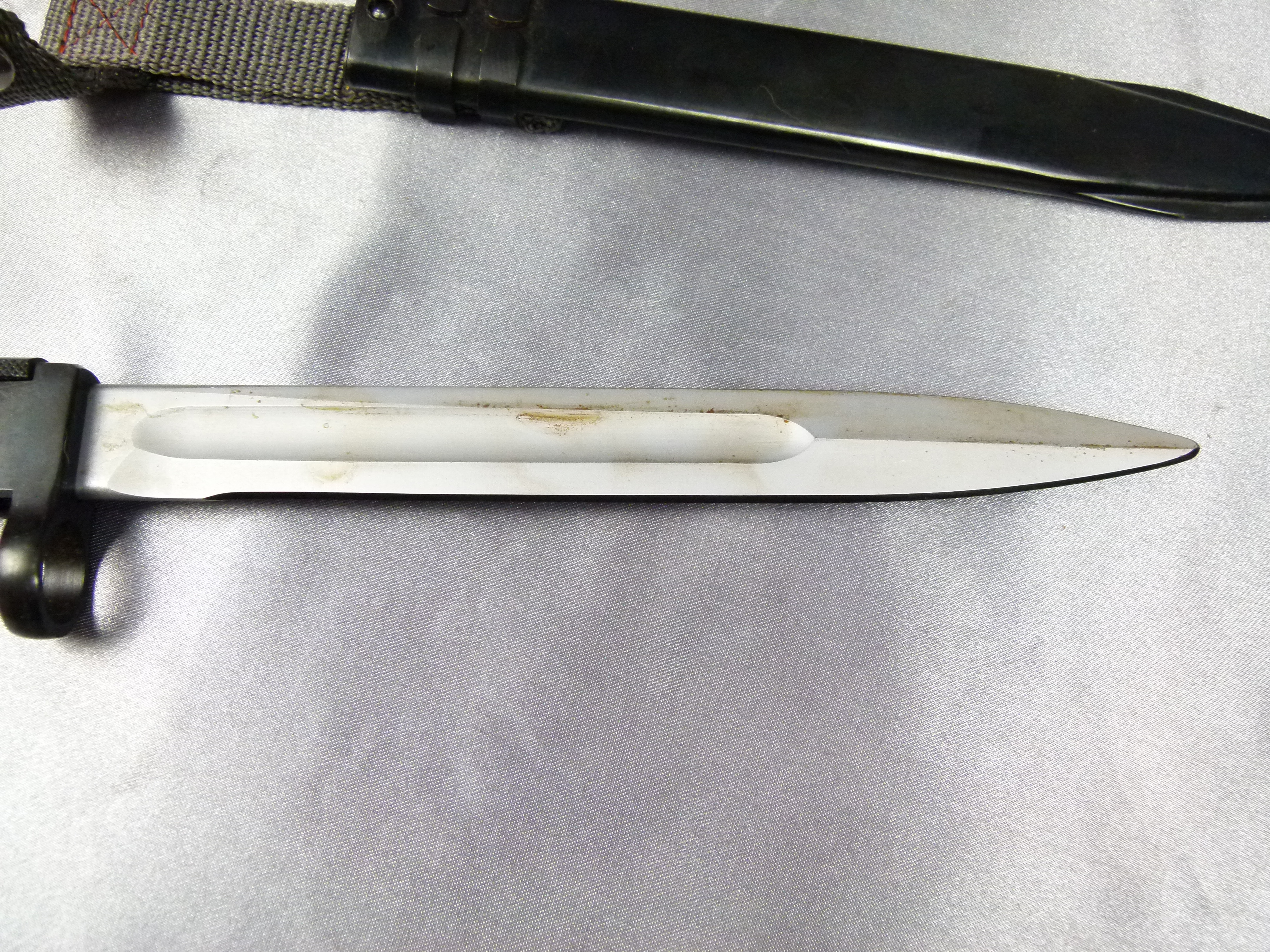 DDR NVA Bajonett AK 47 erste Ausführung Kampfmesser 