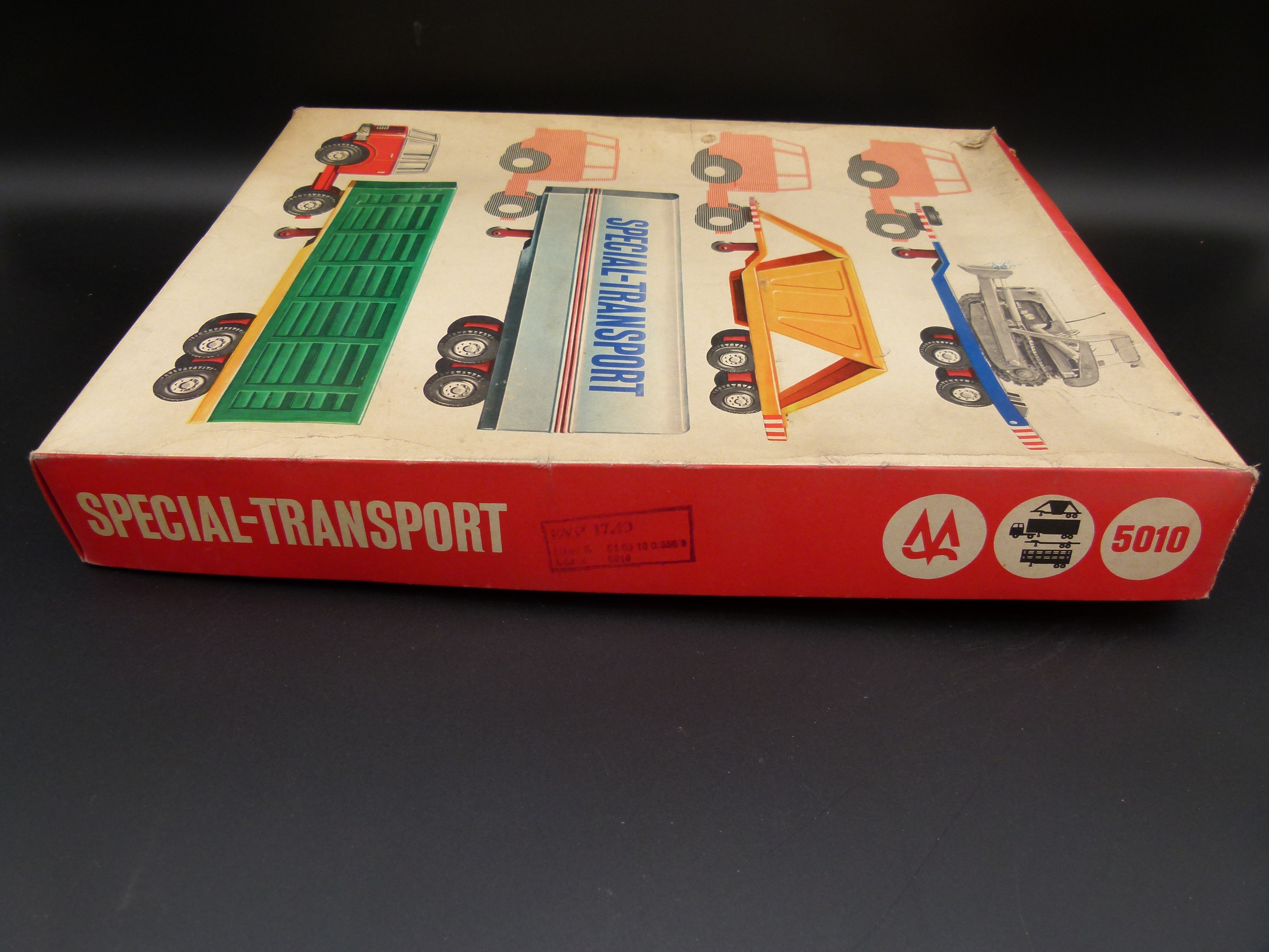 MS 5010 Spezialtransport DDR Spielzeug in OVP