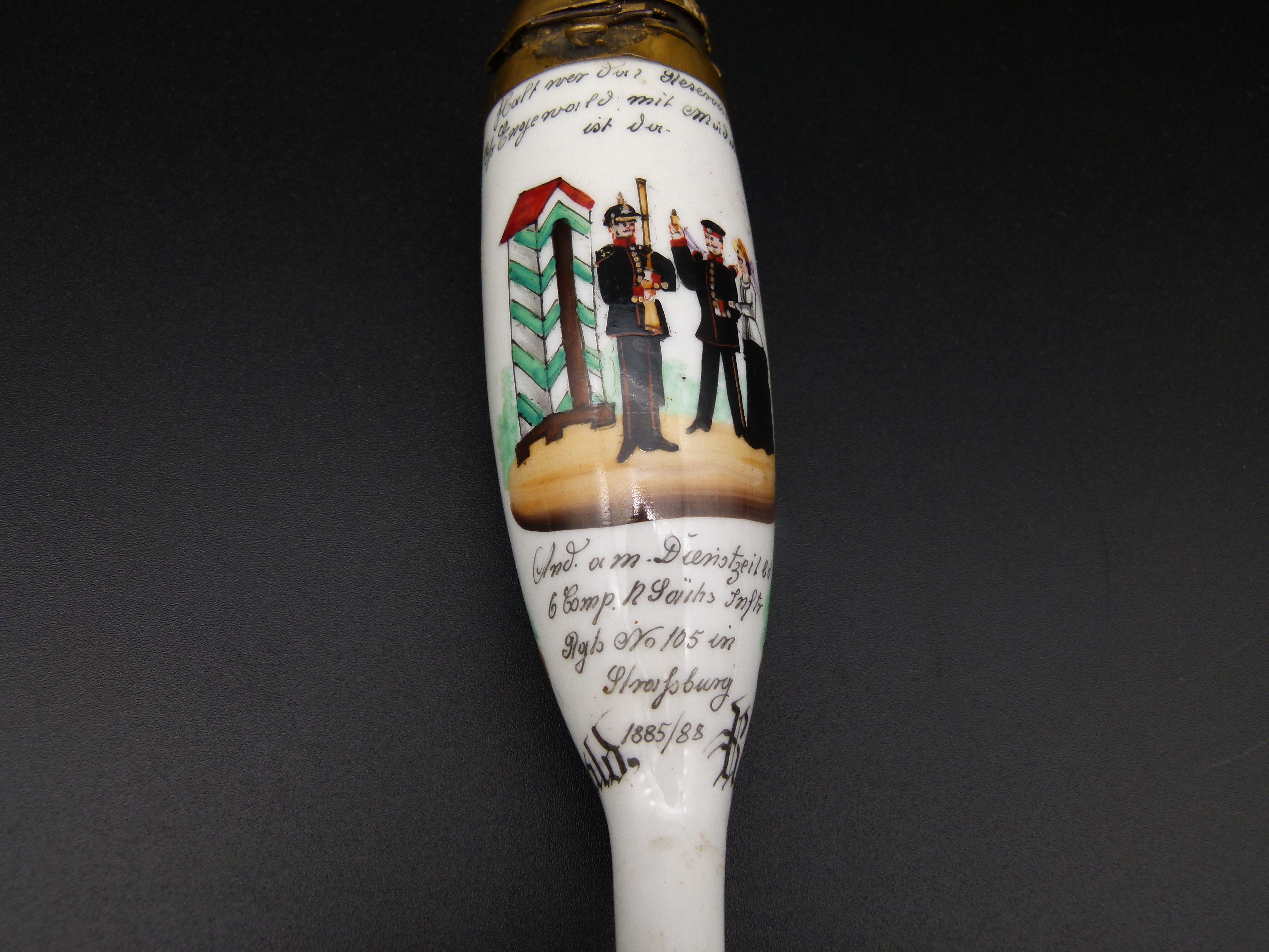 Reservistenpfeiffe 6.Comp. Saechsisches IR 105 1888