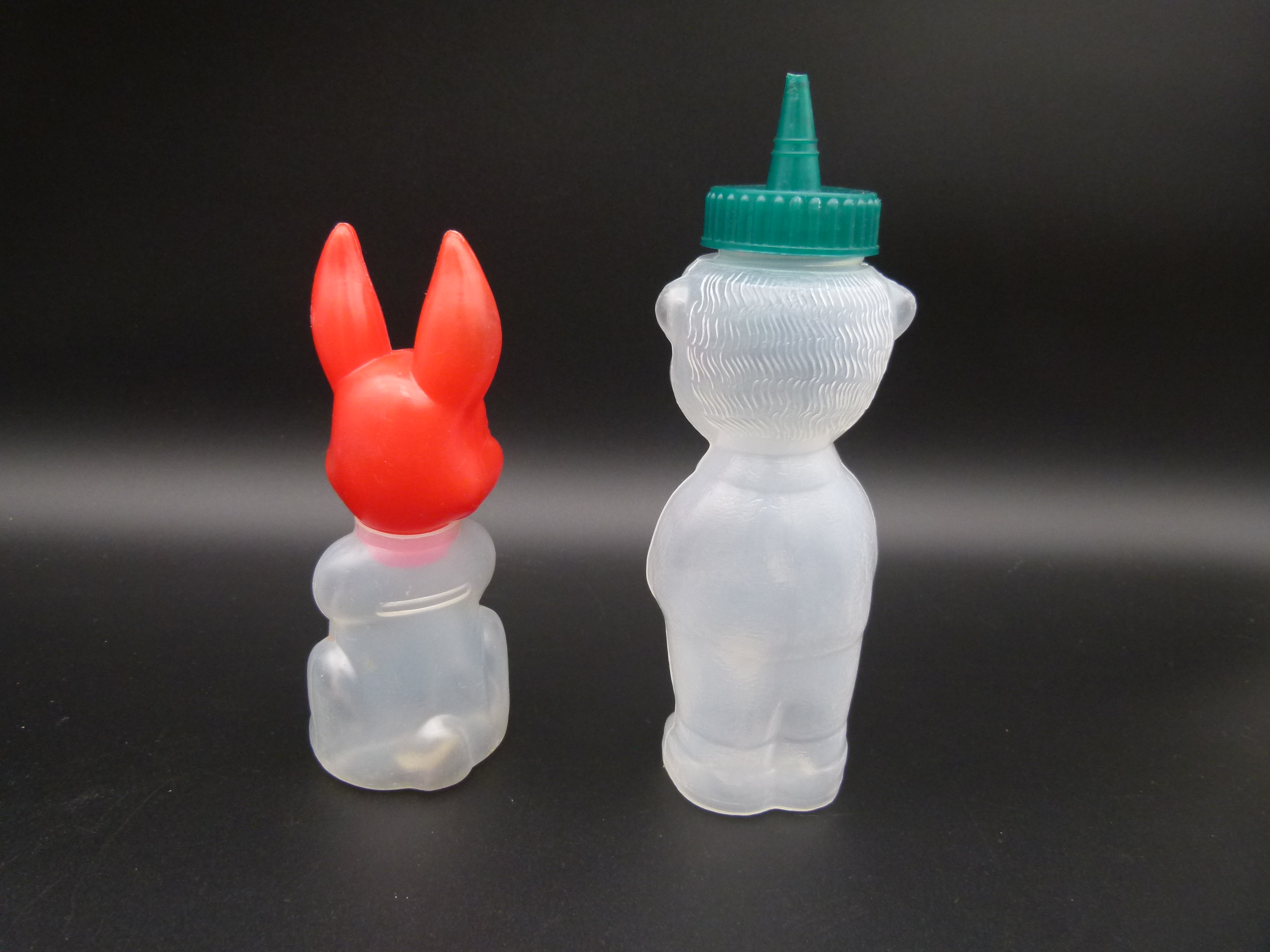 2 DDR OVP Baer und Hase fuer Sirup und Liebesperlen