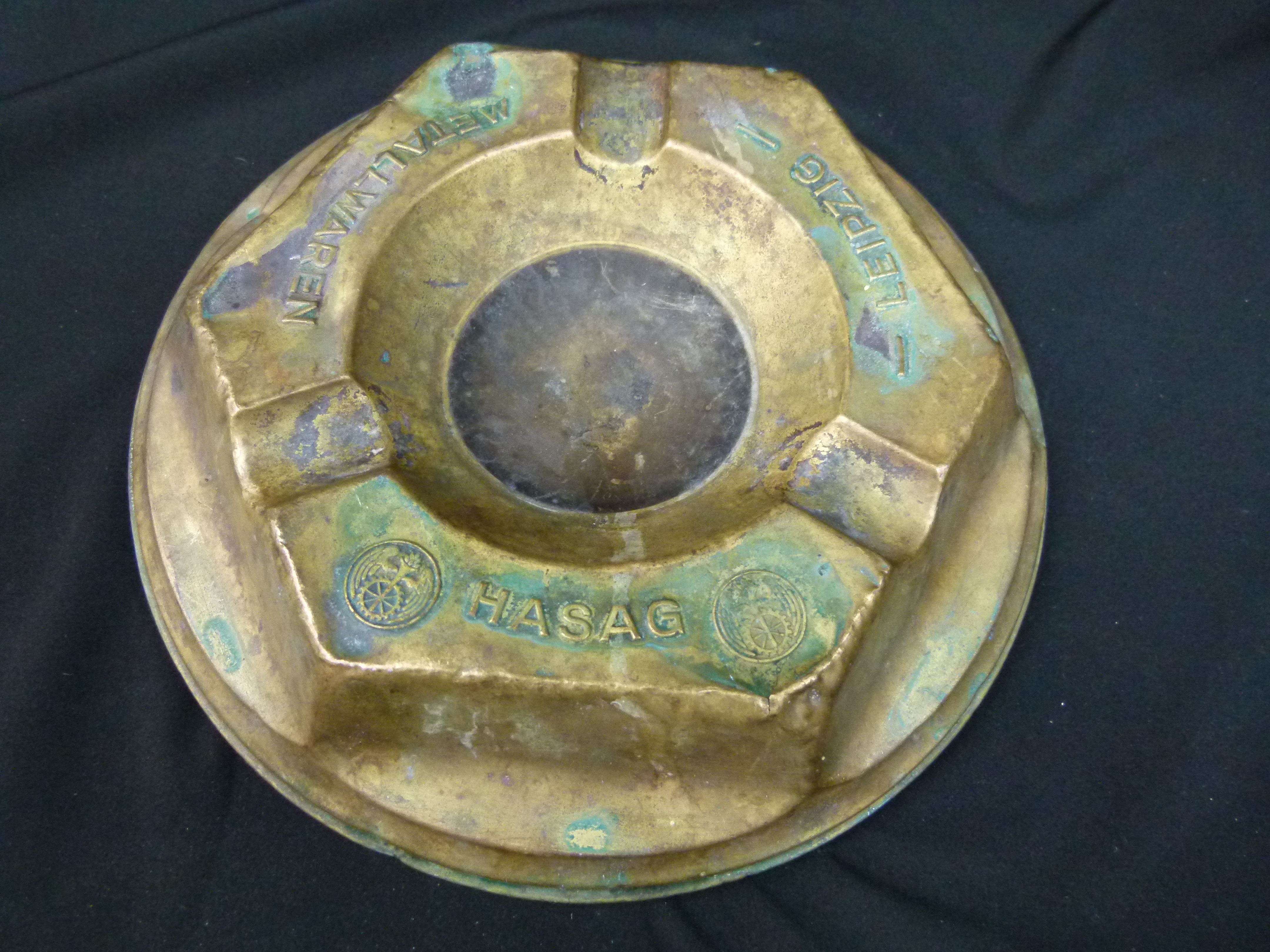 Hasag Leipzig Aschenbecher 30er 40er Jahre Unikat