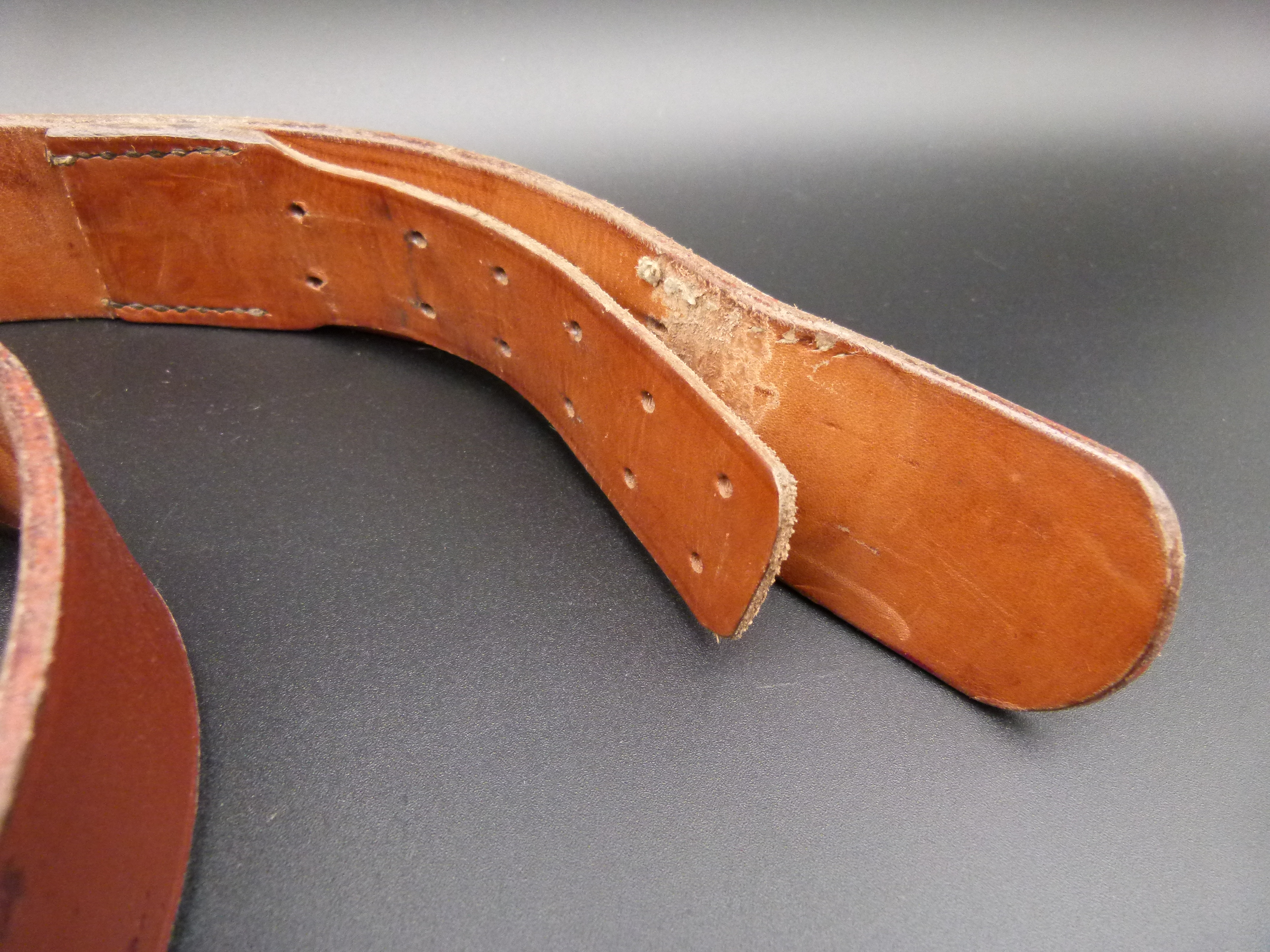 Luftwaffen Koppelriemen LBA Sonneberg gestempelt