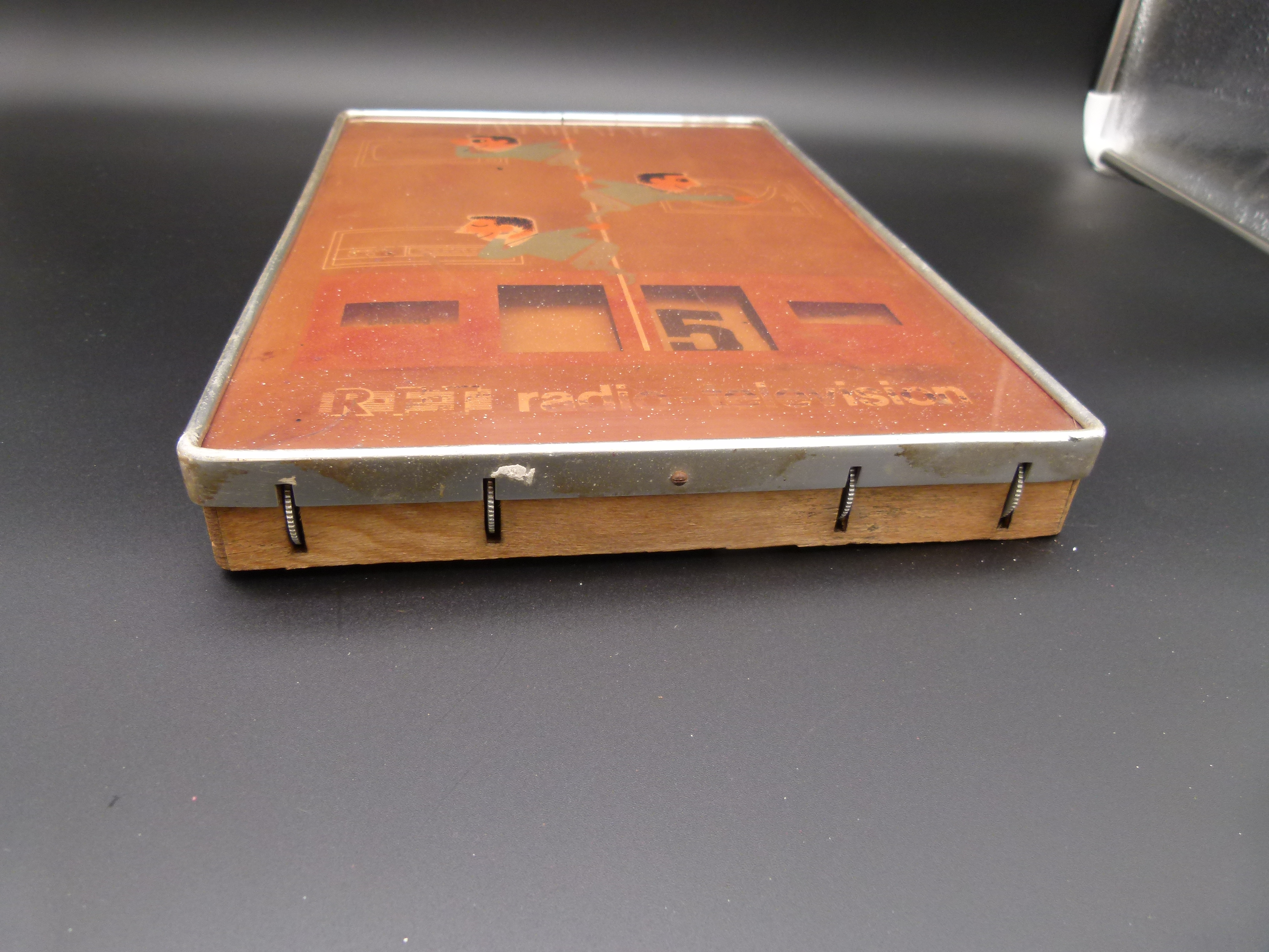 RFT Radio Television Dauerkalender Raritaet Werbung