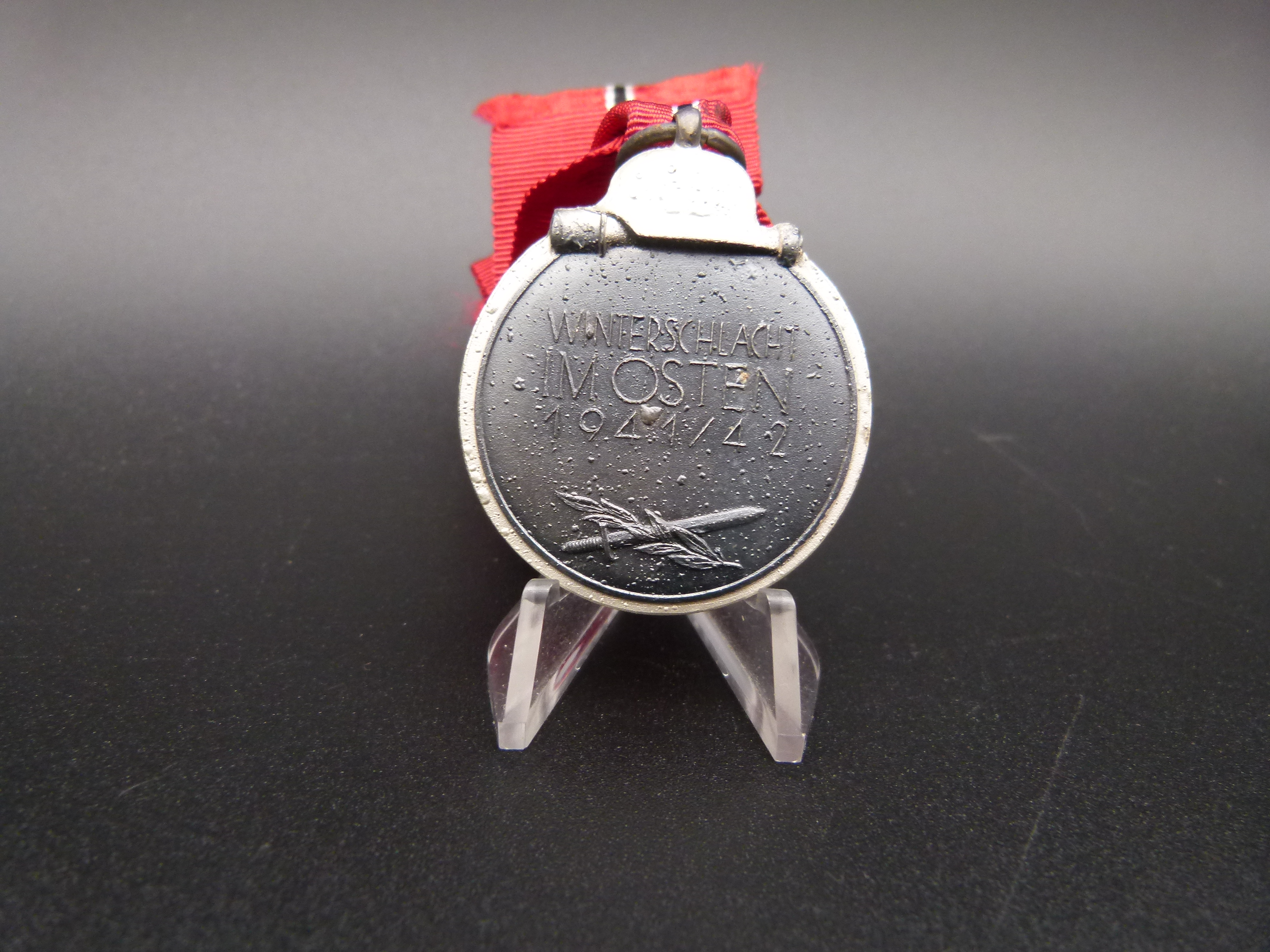 Ostmedaille mit Tuete Hersteller 100 Winterschlacht