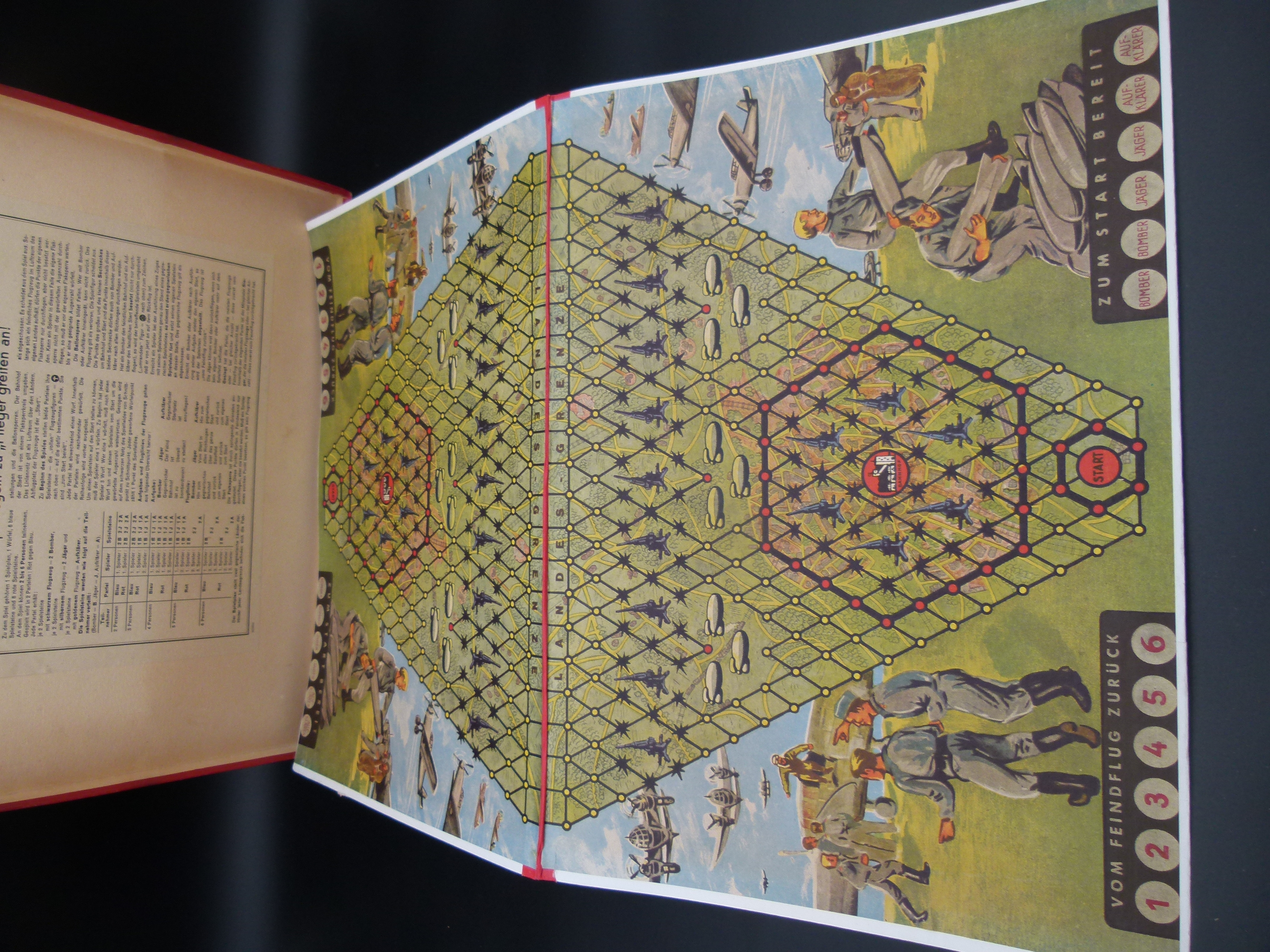 Brettspiel Flieger greifen an Luftwaffe WK2 