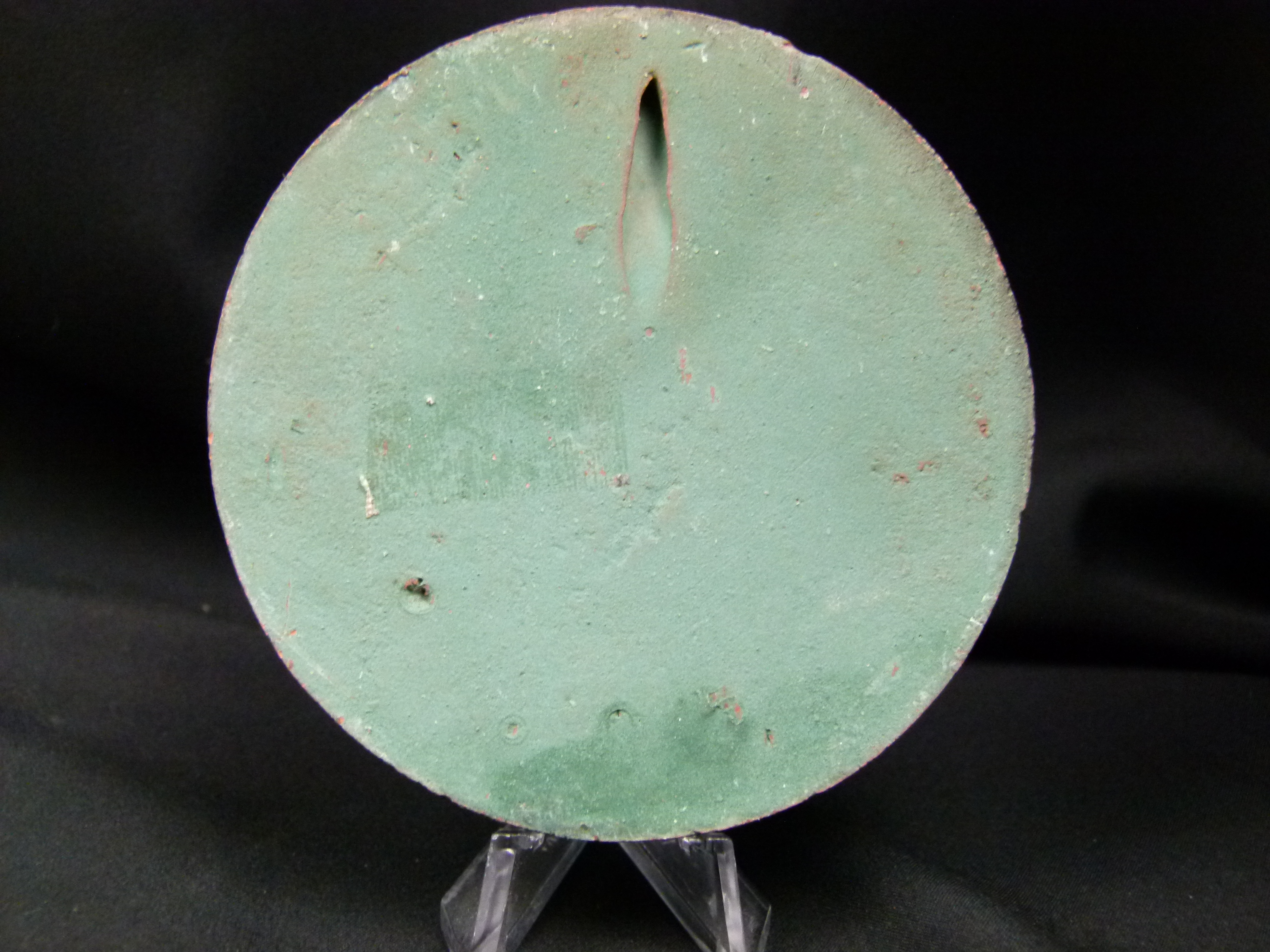 Keramik Plakette Fest der Bergarbeiter Ronneburg 84