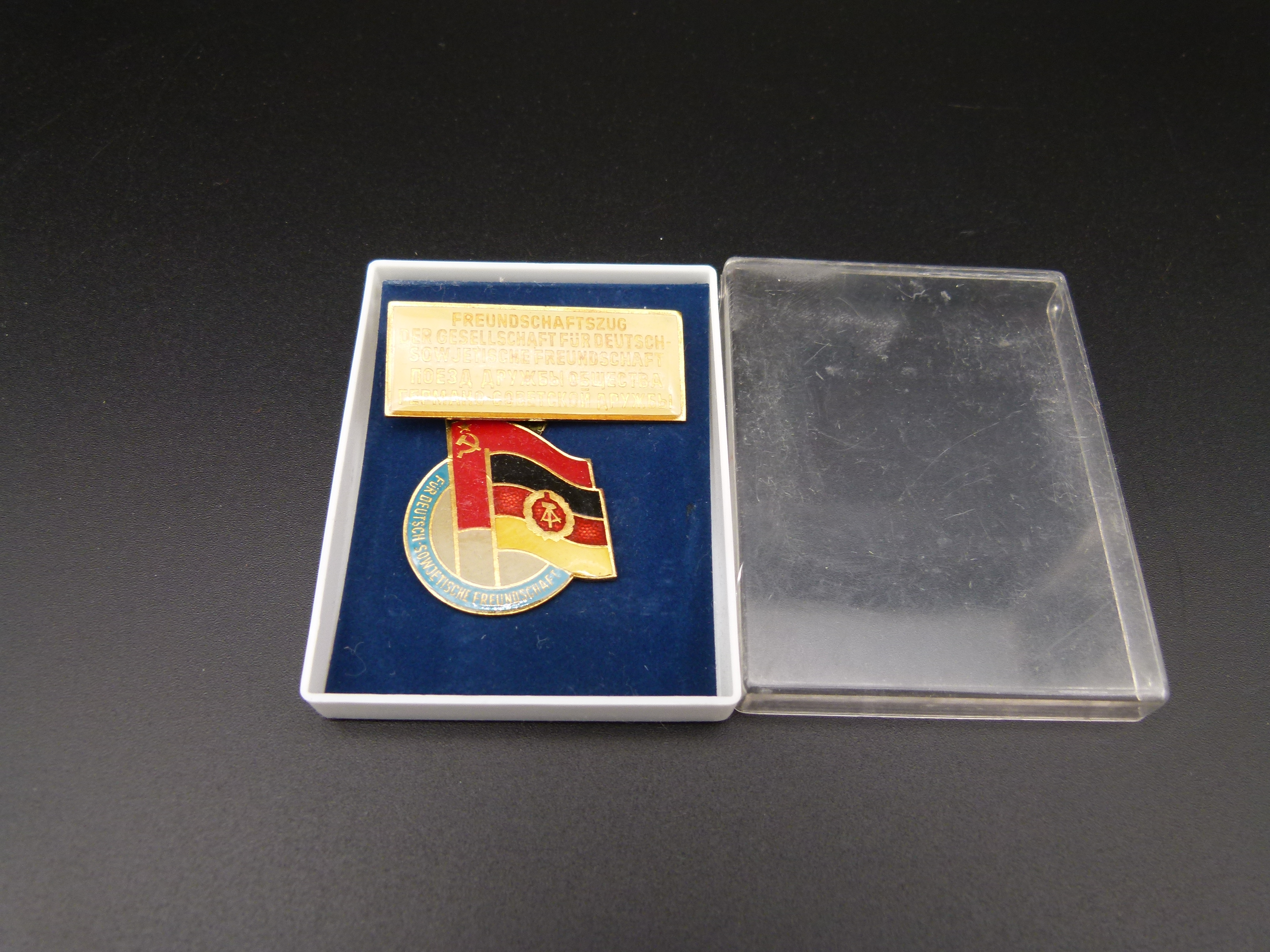 Abzeichen Freundschaftszug Gesellschaft der DSF