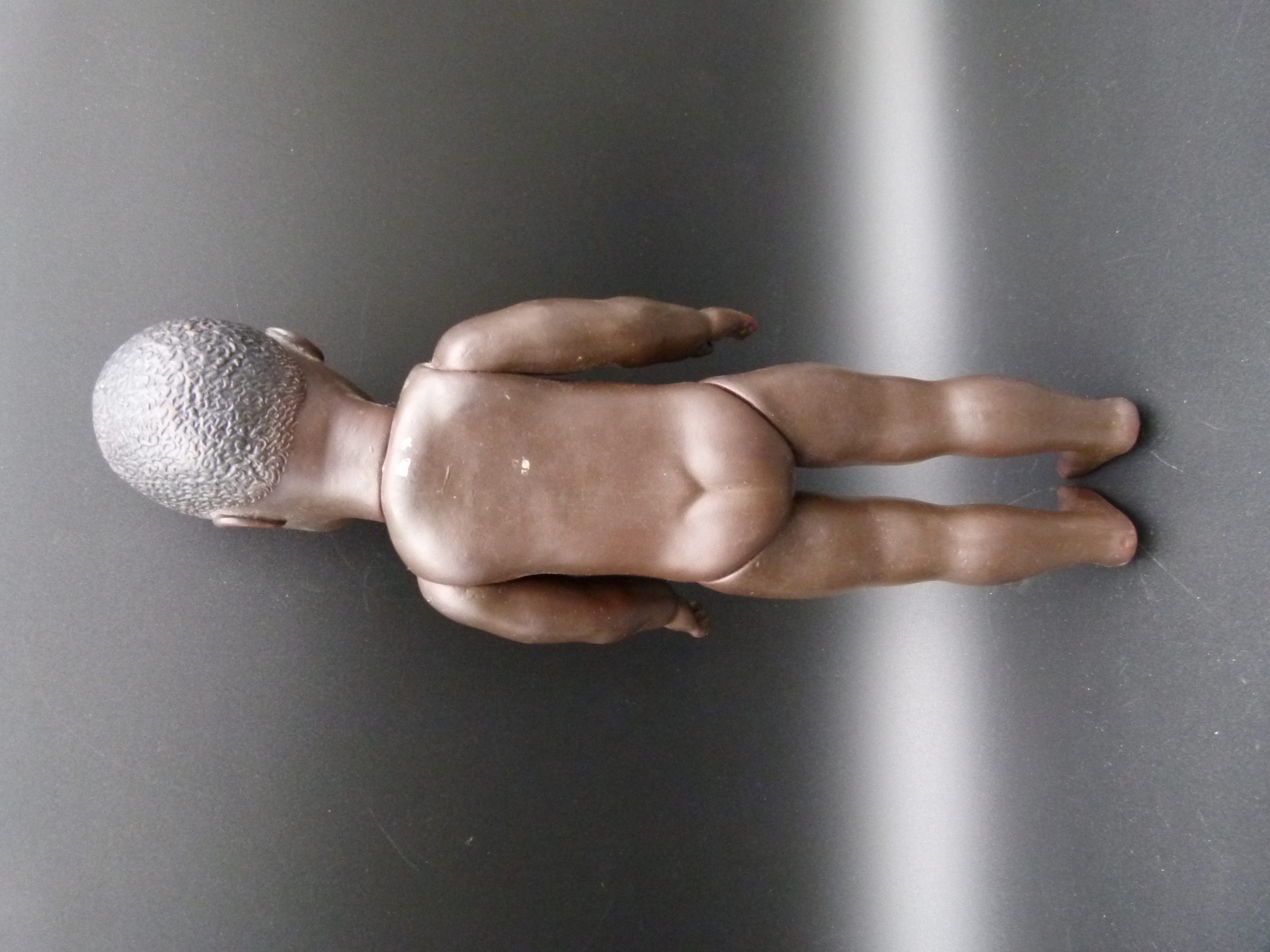Kinder Puppe Afrikaner Mohr 50er Jahre aus Gummi