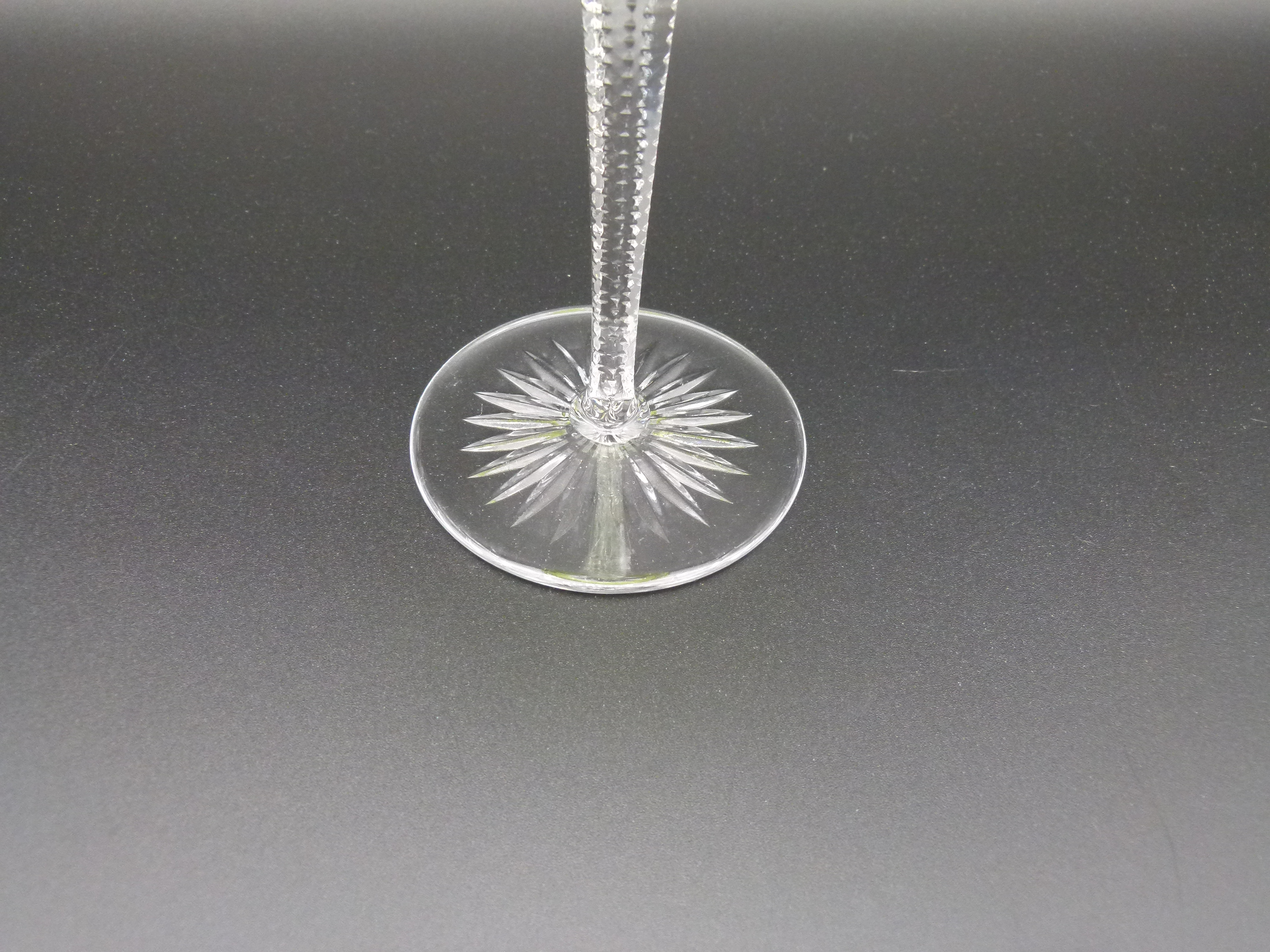 Nachtmann Bleikristall Roemer Glas grelles gruen