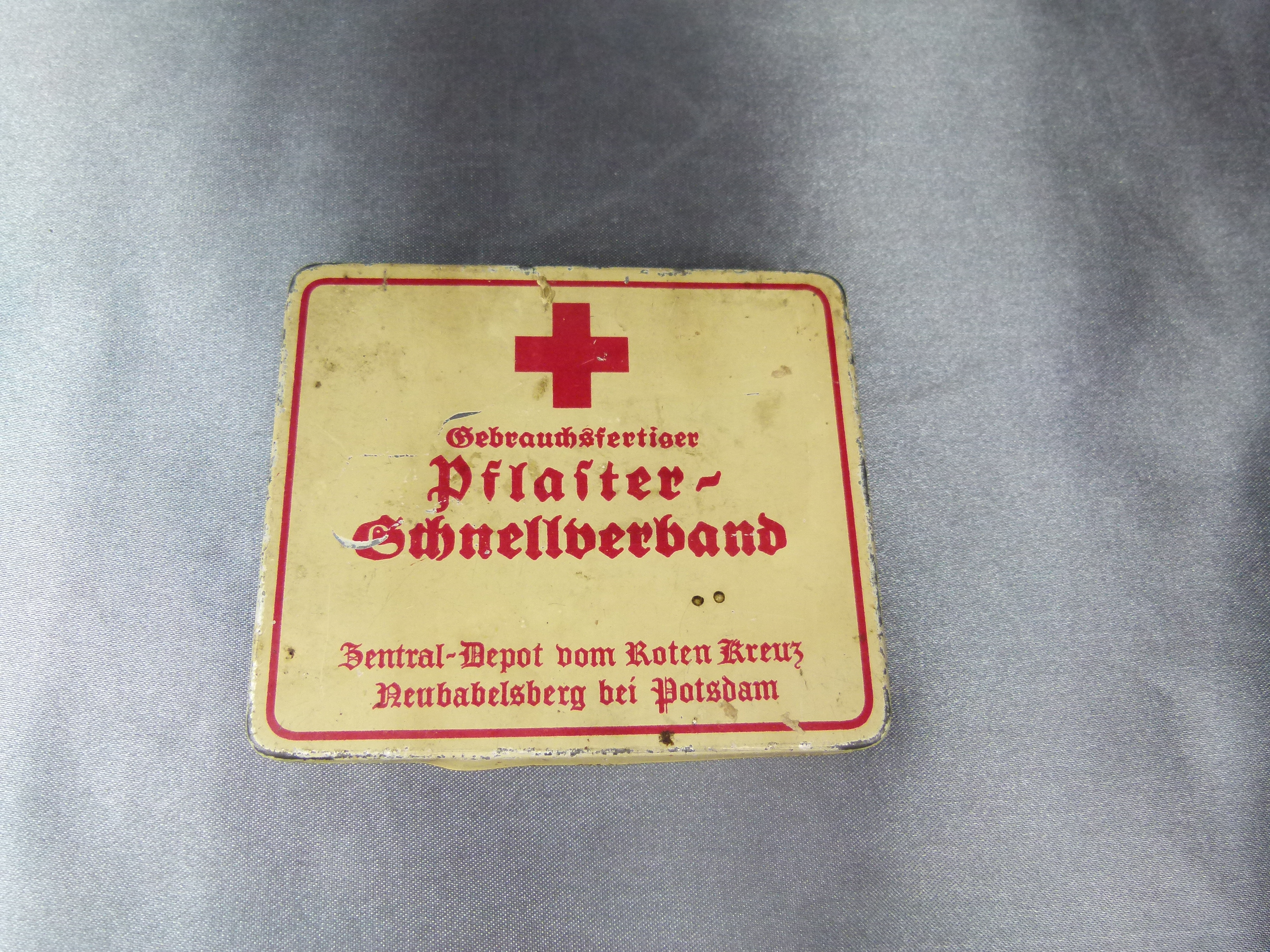 Dose WK 2 DRK Pflaster Schnellverband Zentraldepot Potsdam