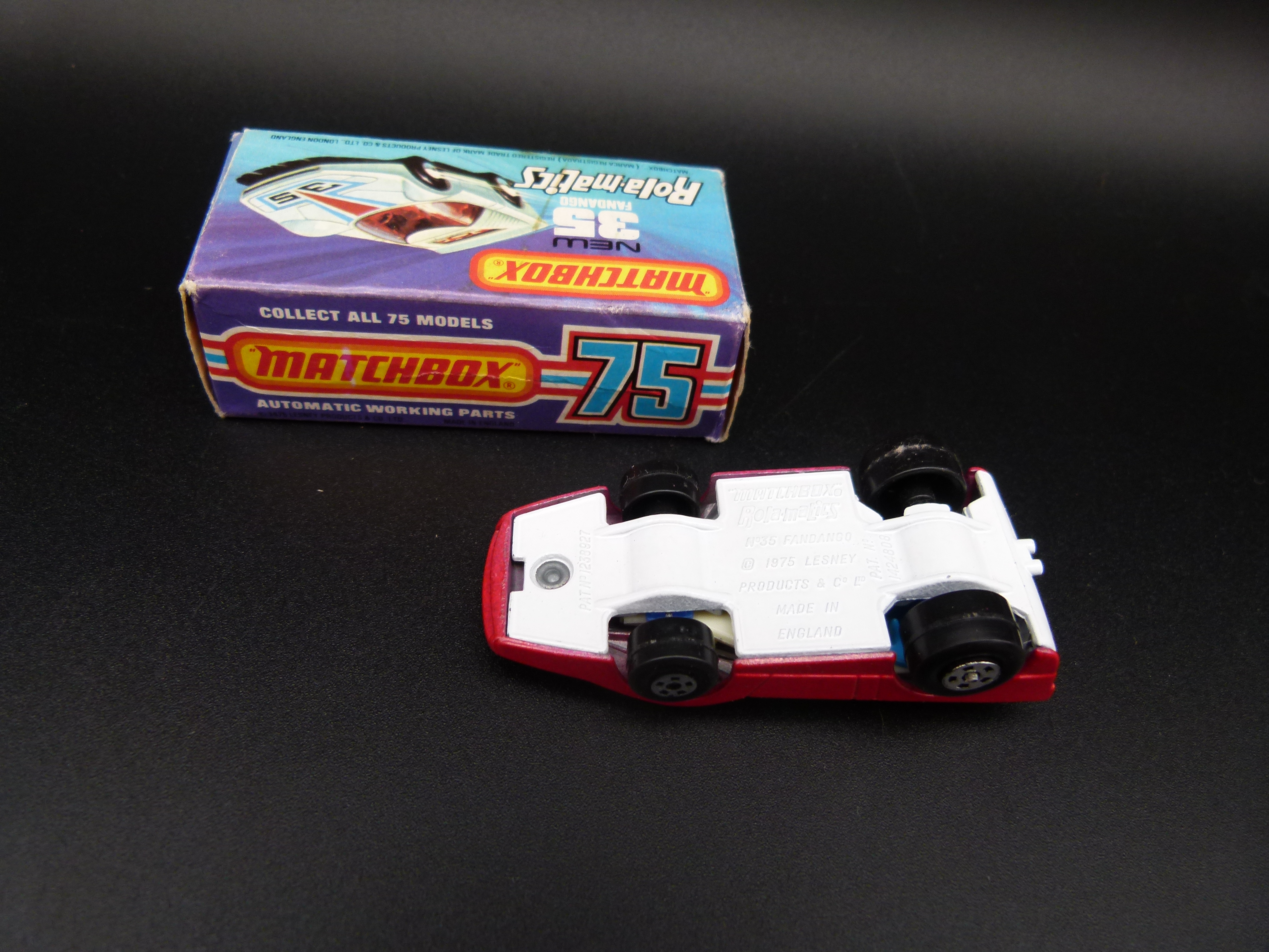 Matchbox Fandango 35 rot in OVP 1975