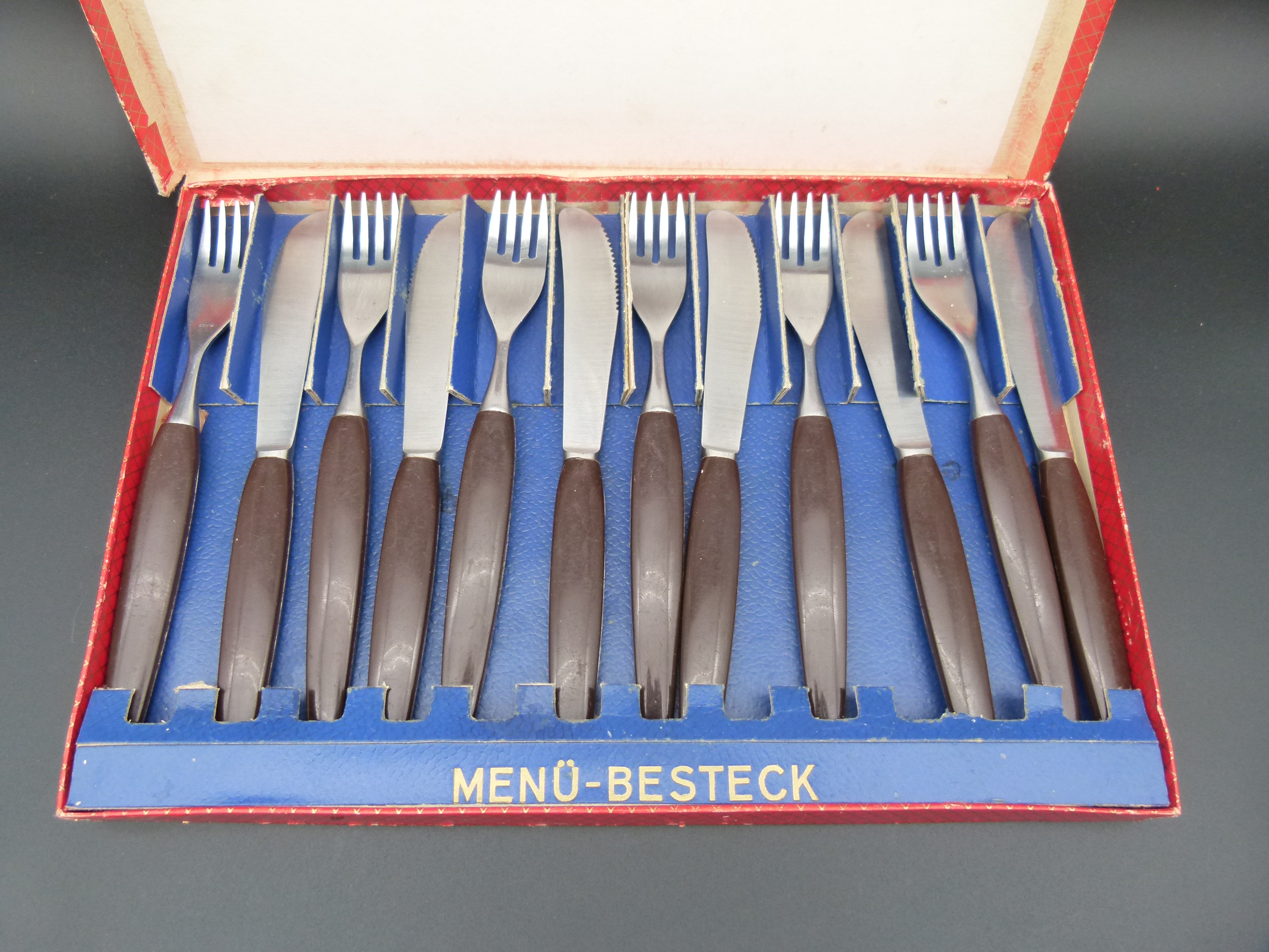 DDR Menue Besteck in OVP Sestra 1971 EVP 31M