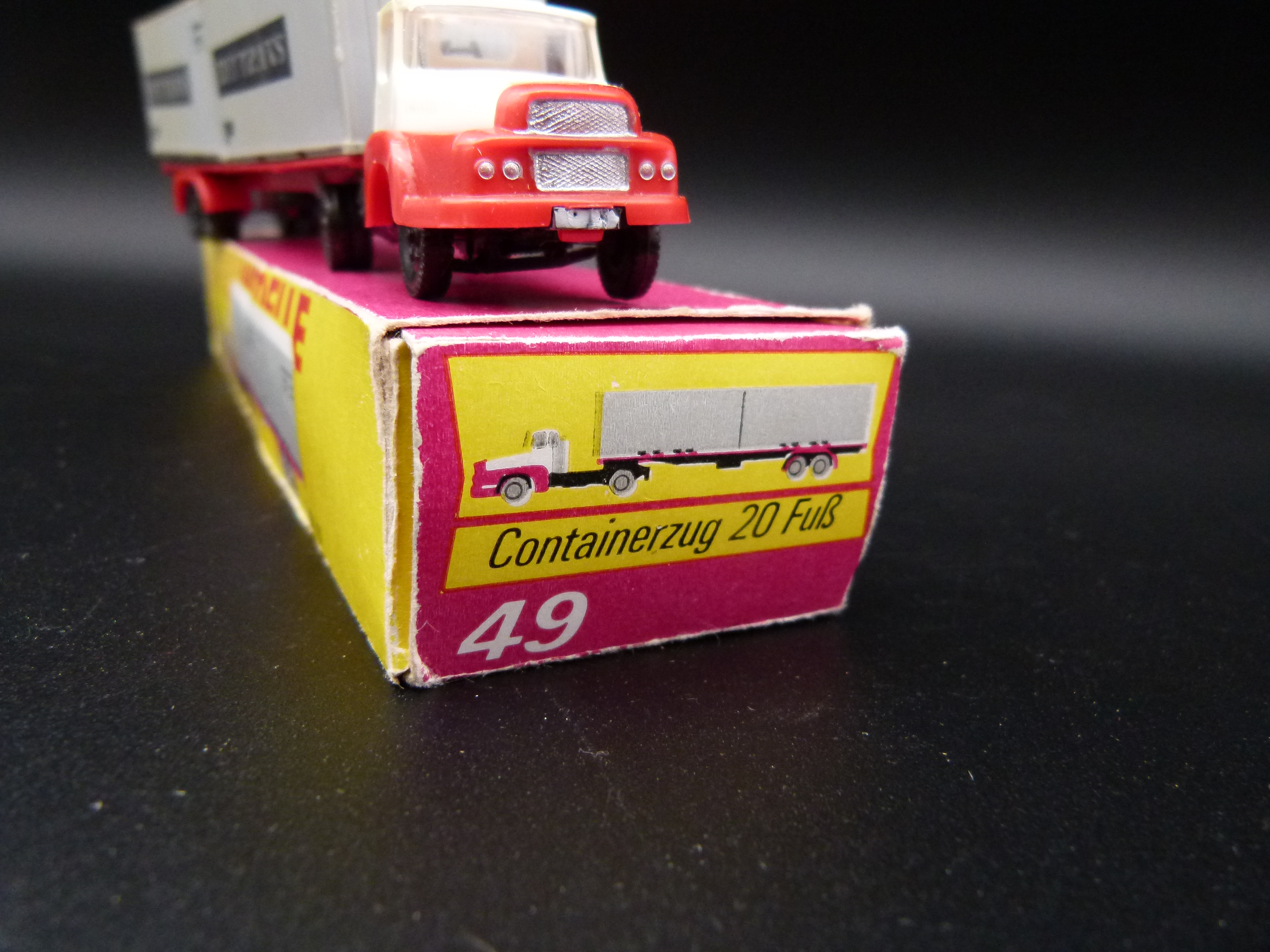 Espewe Modell 49 Sattelzug Deutrans DDR Modell  