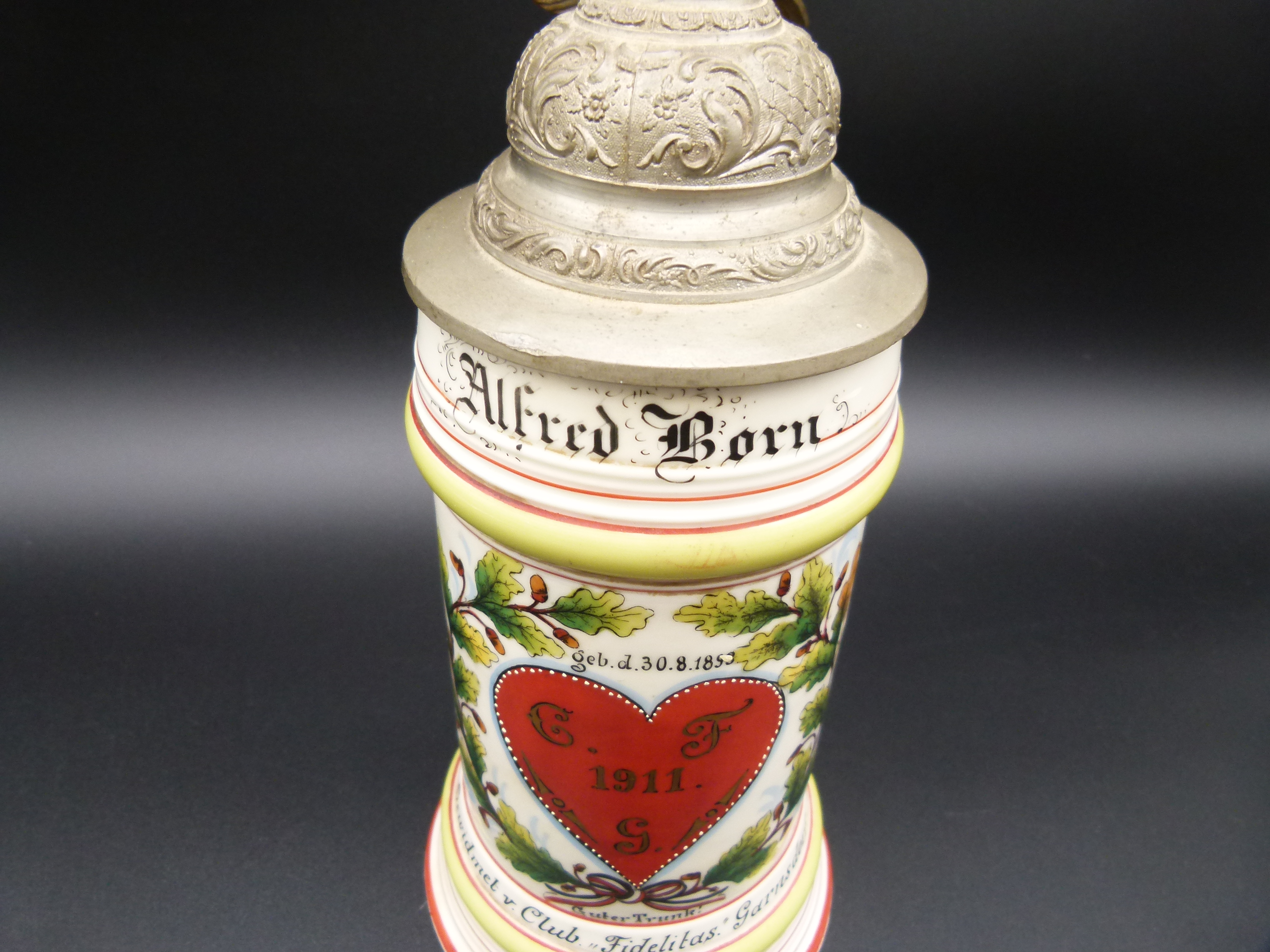 Krug Club Fidelitas Garnsdorf 1911 Reservistenkrug