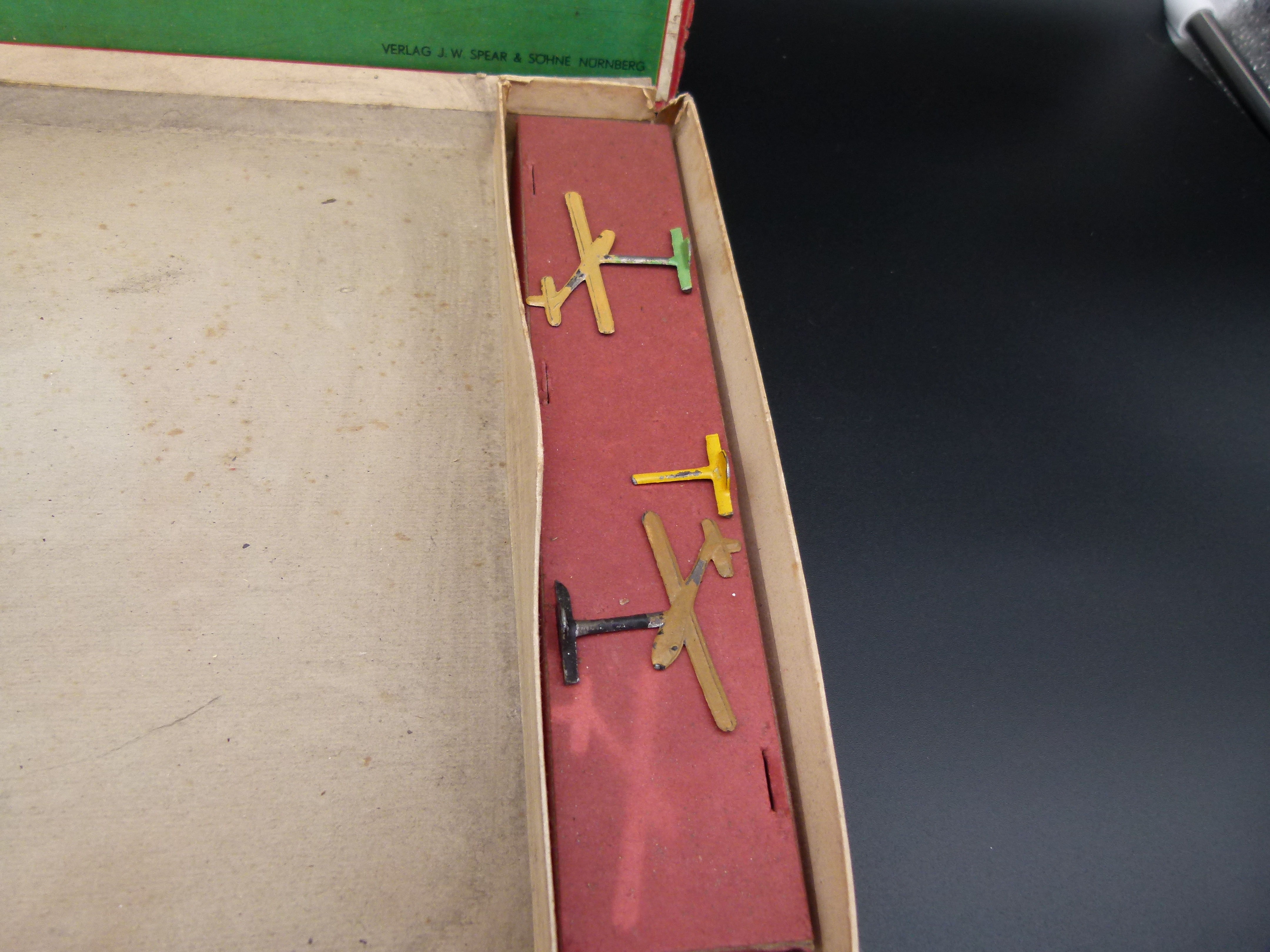 Segeleflieger Brettspiel Spear und Soehne Nuernberg