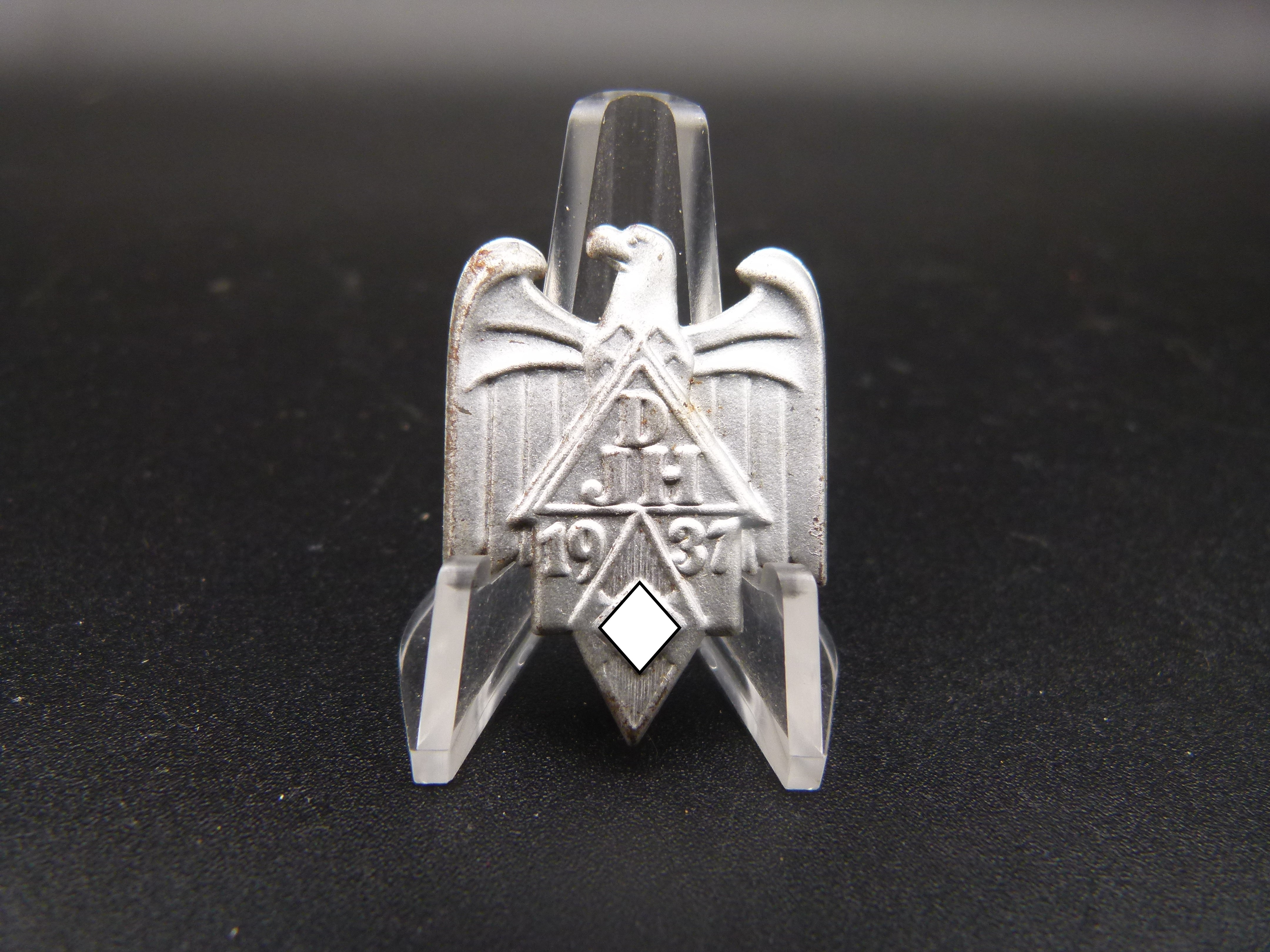 Abzeichen HJ DJH 1937 Adler Hitlerjugend
