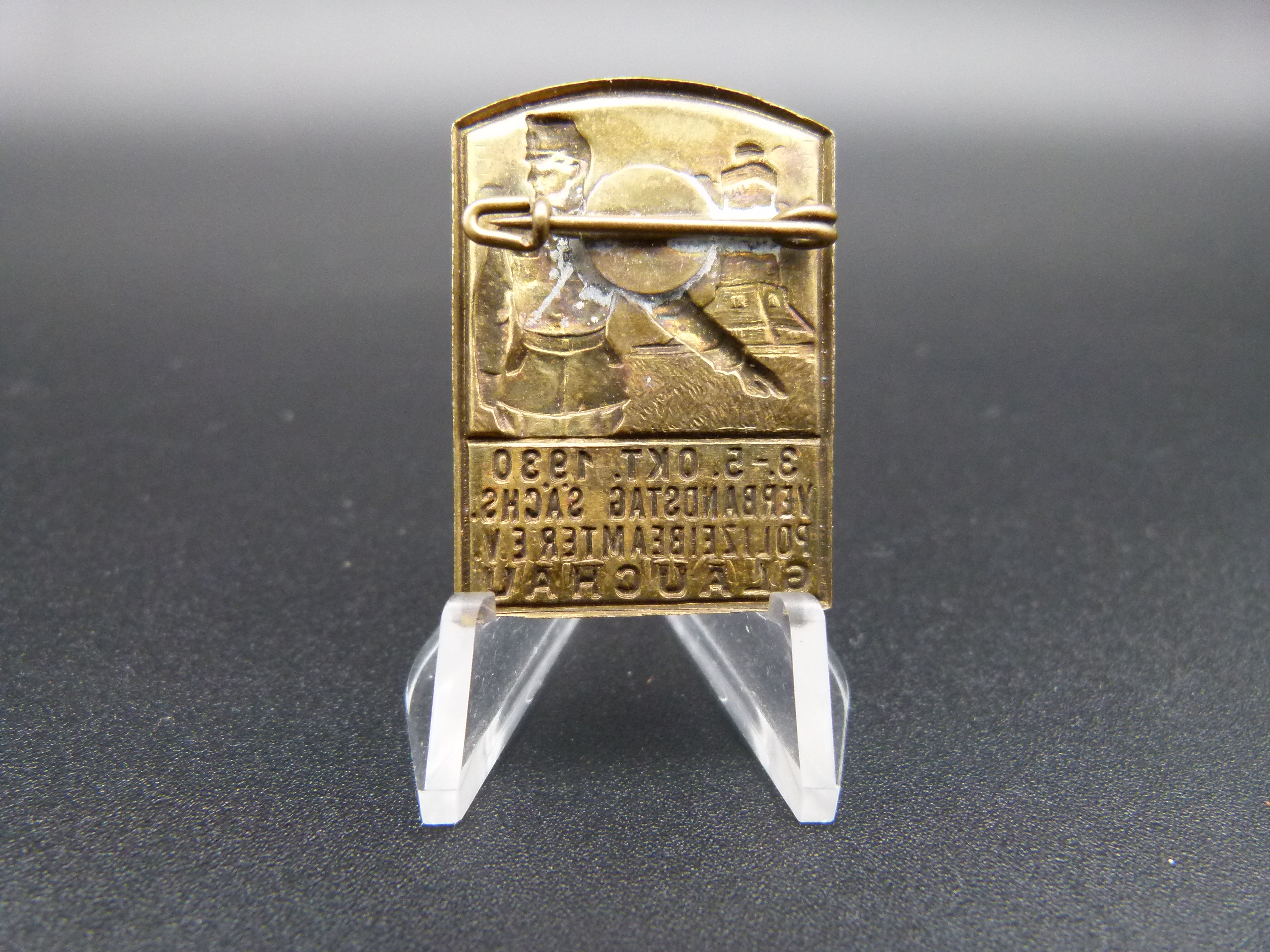 Abz. Polizei Sachsen Verbandstag Glauchau 1930