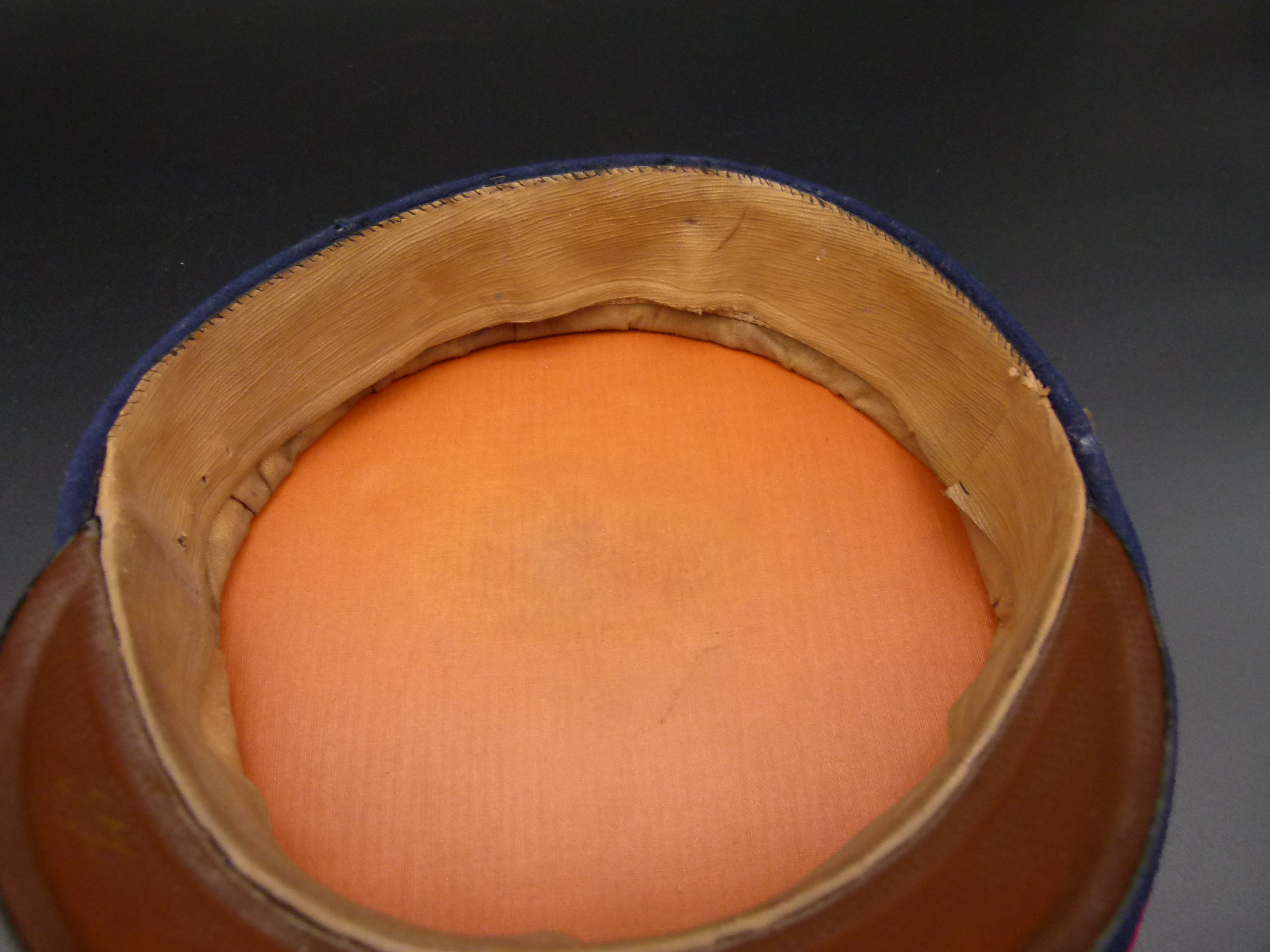 Feuerwehr Schirmmuetze Zwischenkriegszeit 