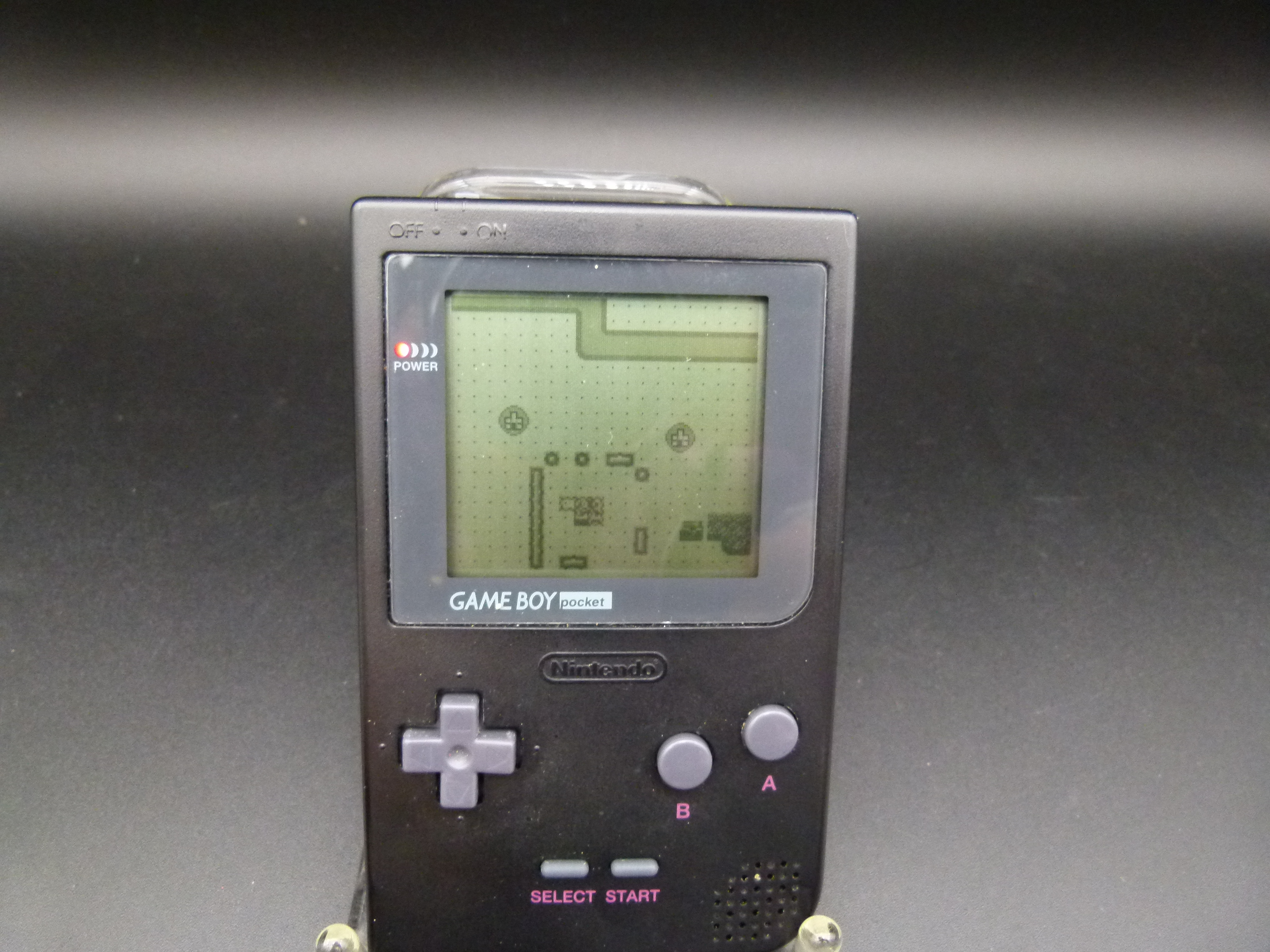 Nintendo Game Boy Pocket schwarz mit Huelle