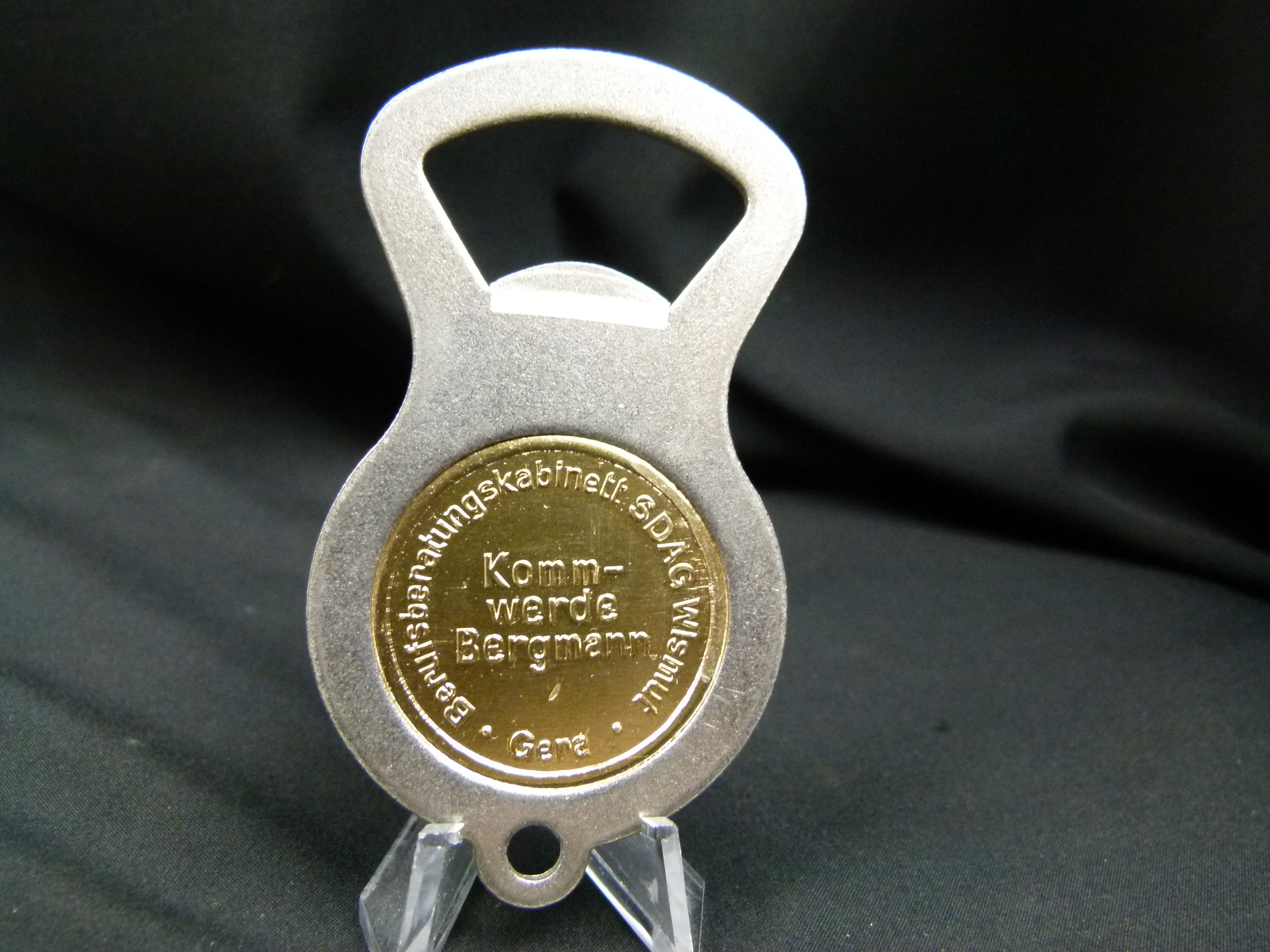 Anwerbe Geschenk Bieroeffner Gera SDAG Wismut