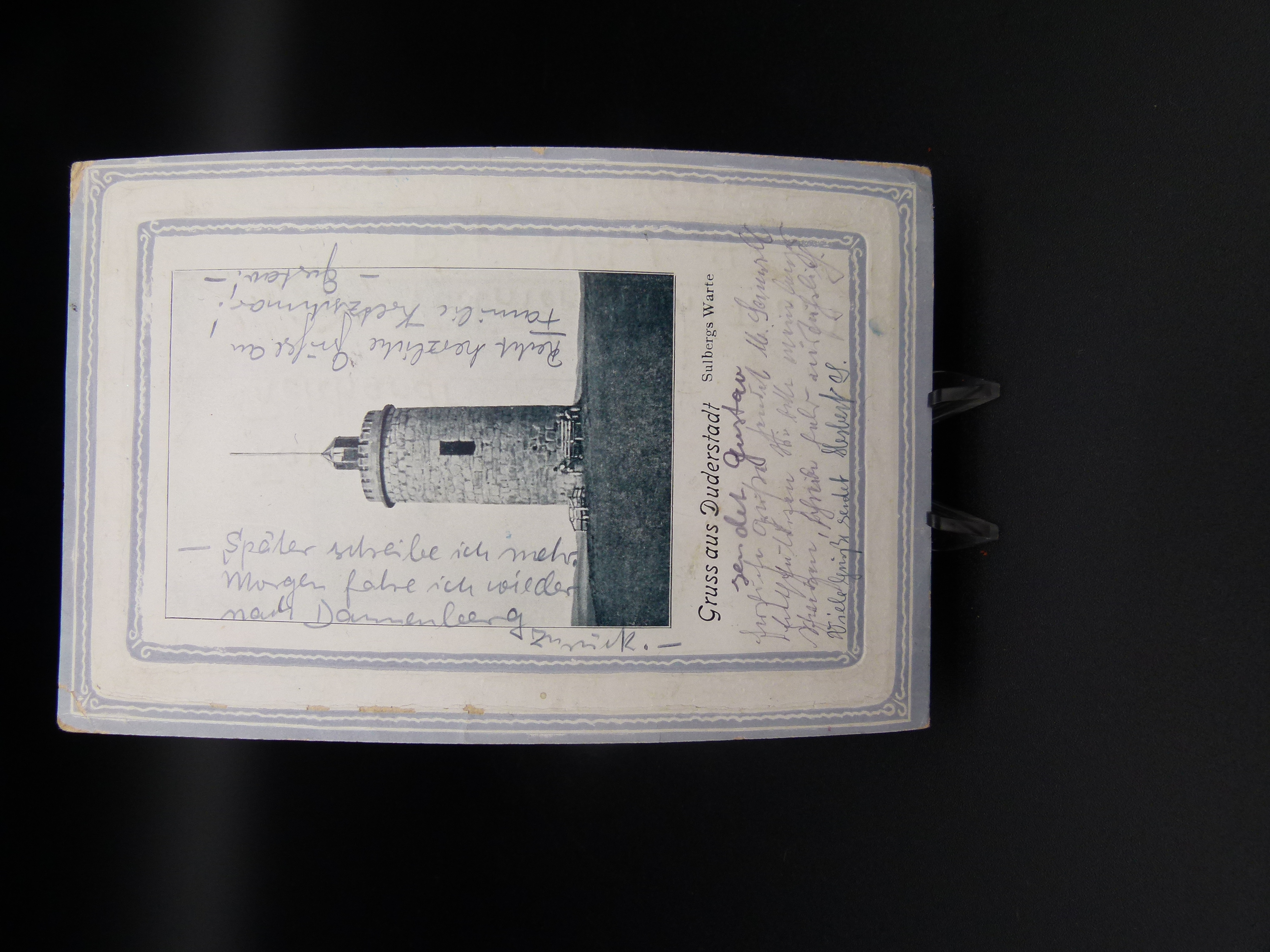 Antike AK Gruss aus Duderstadt Ansichtskarte 