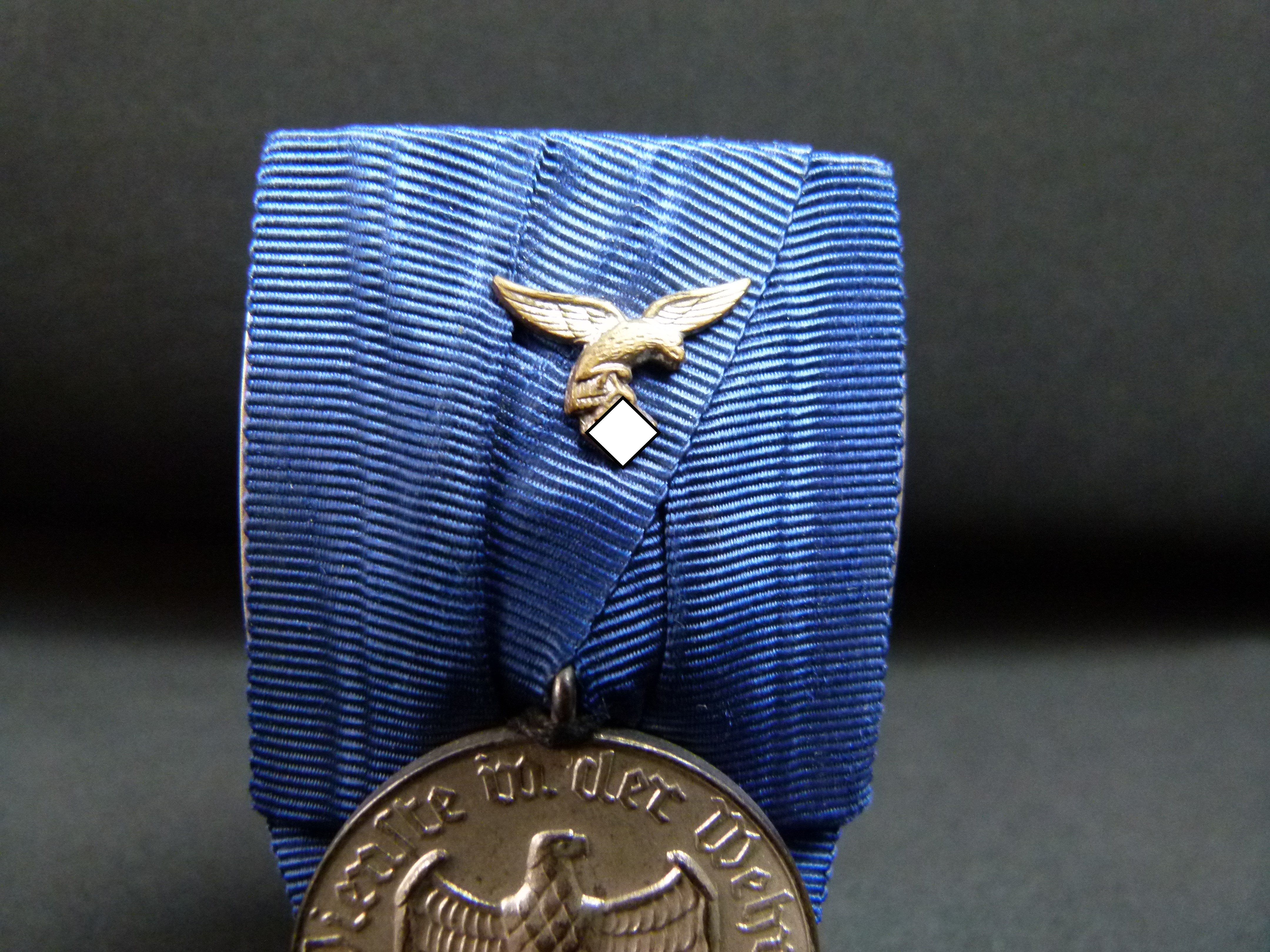 Wehrmacht DA 4 Jahre Einzelspange Luftwaffe