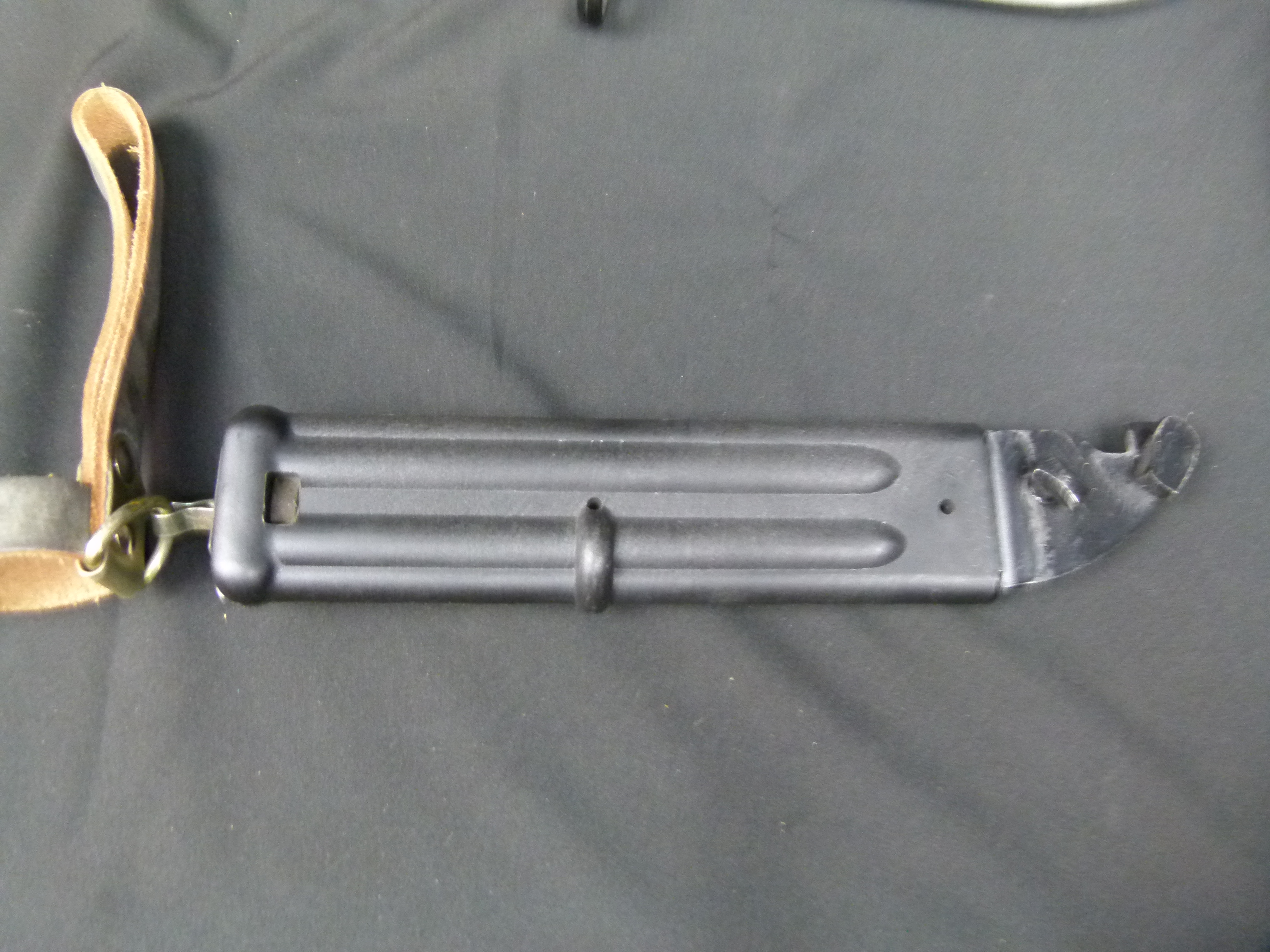 AK47 Bajonett selten brauner Griff mit Ritznummer