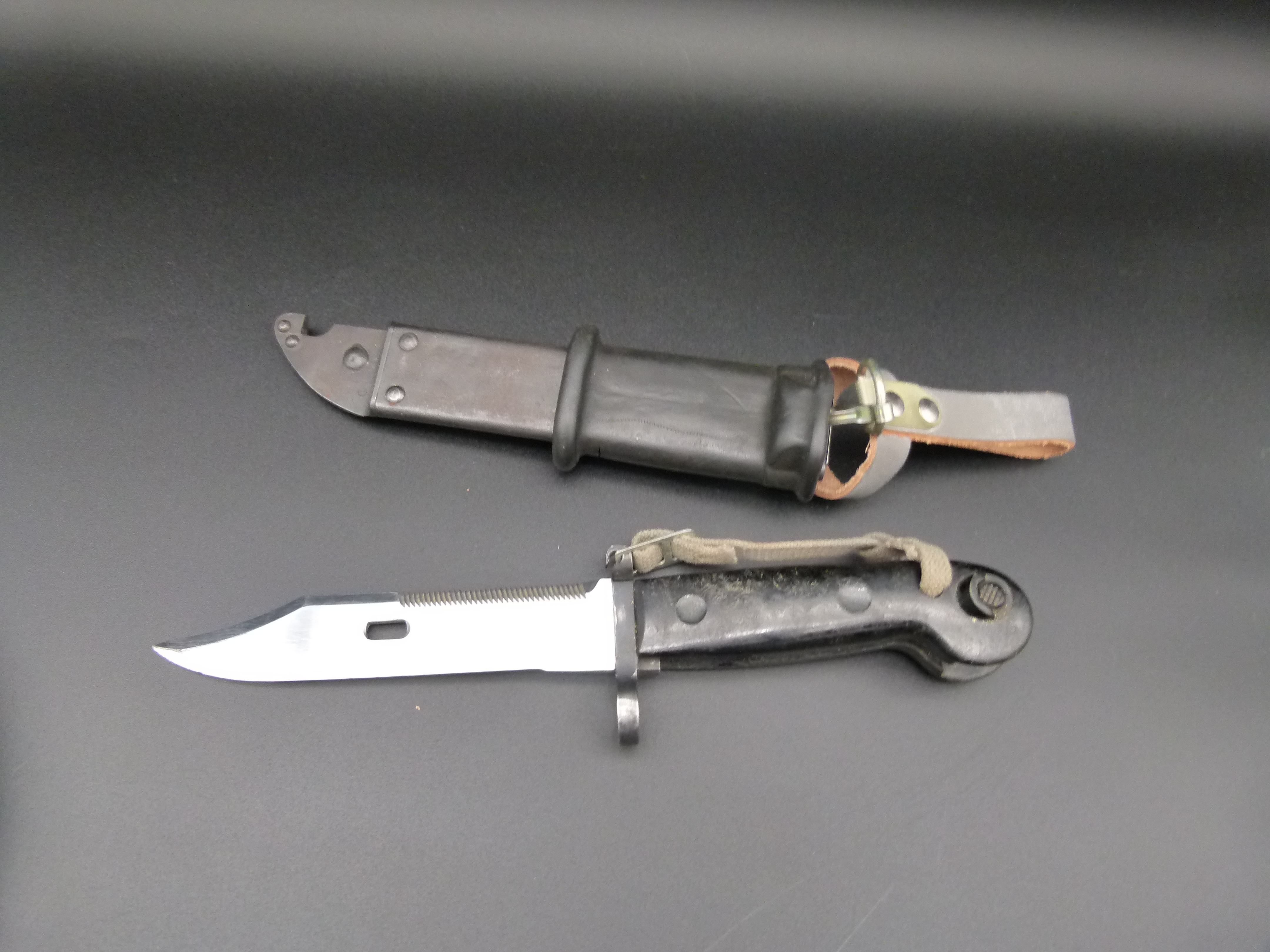 AK47 Bajonett NVA getragen aus Nachlass