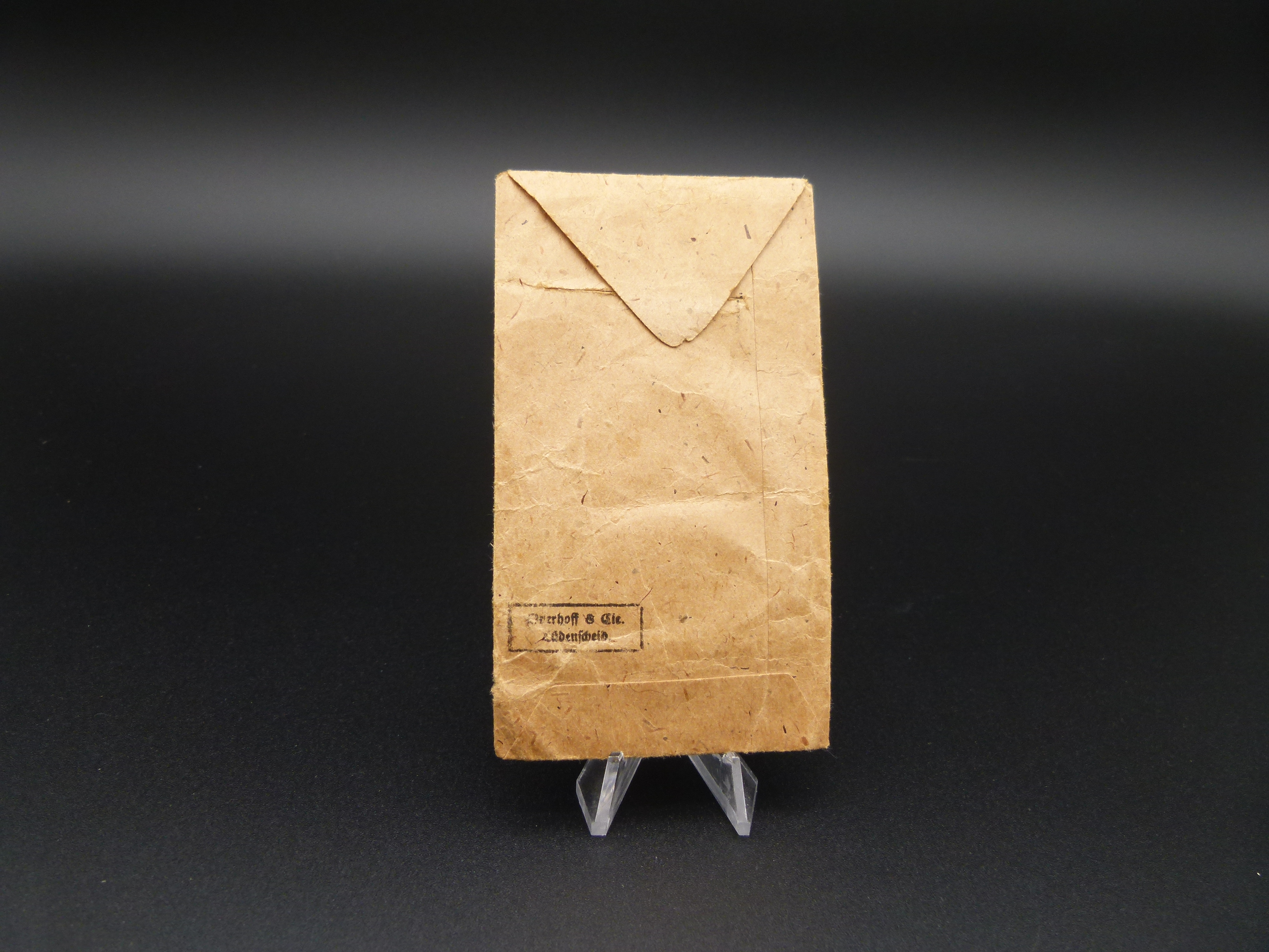 Verleihungstuete Verwundetenabzeichen schwarz 