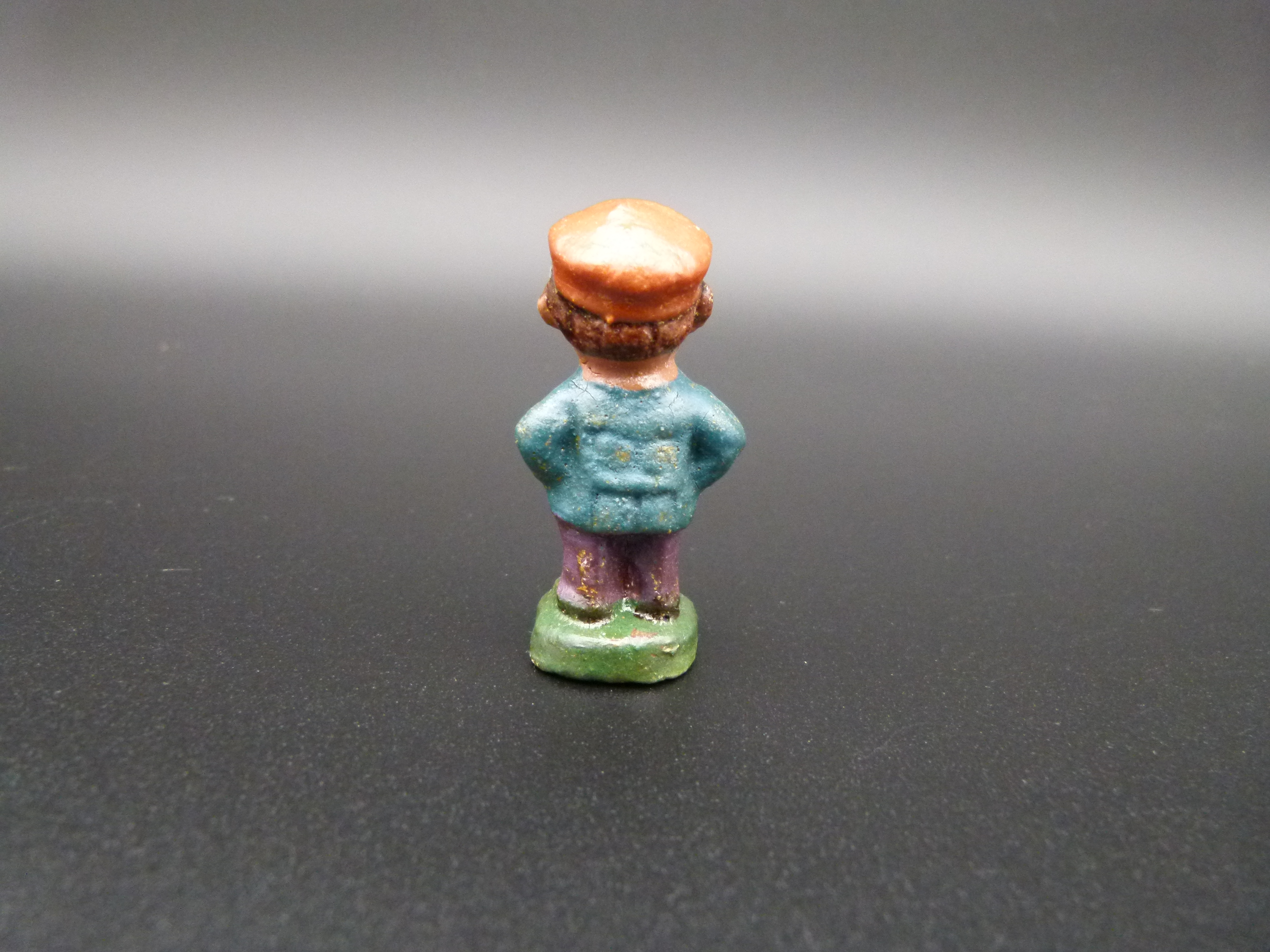 Raucher Jim Miniatur Masse Figur 30er Jahre 