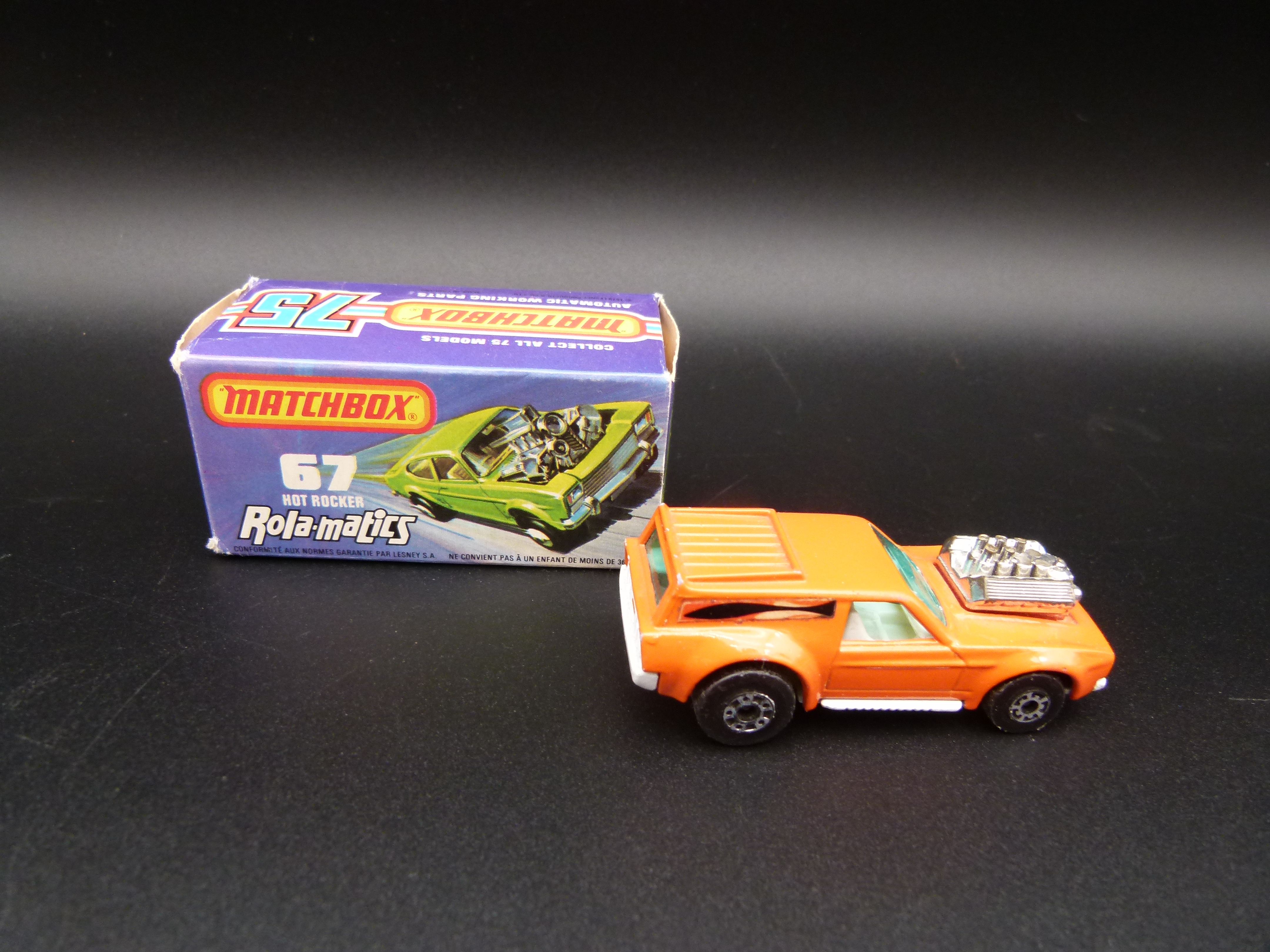 Matchbox  Rolamatics Hot Rocker orange in OVP
