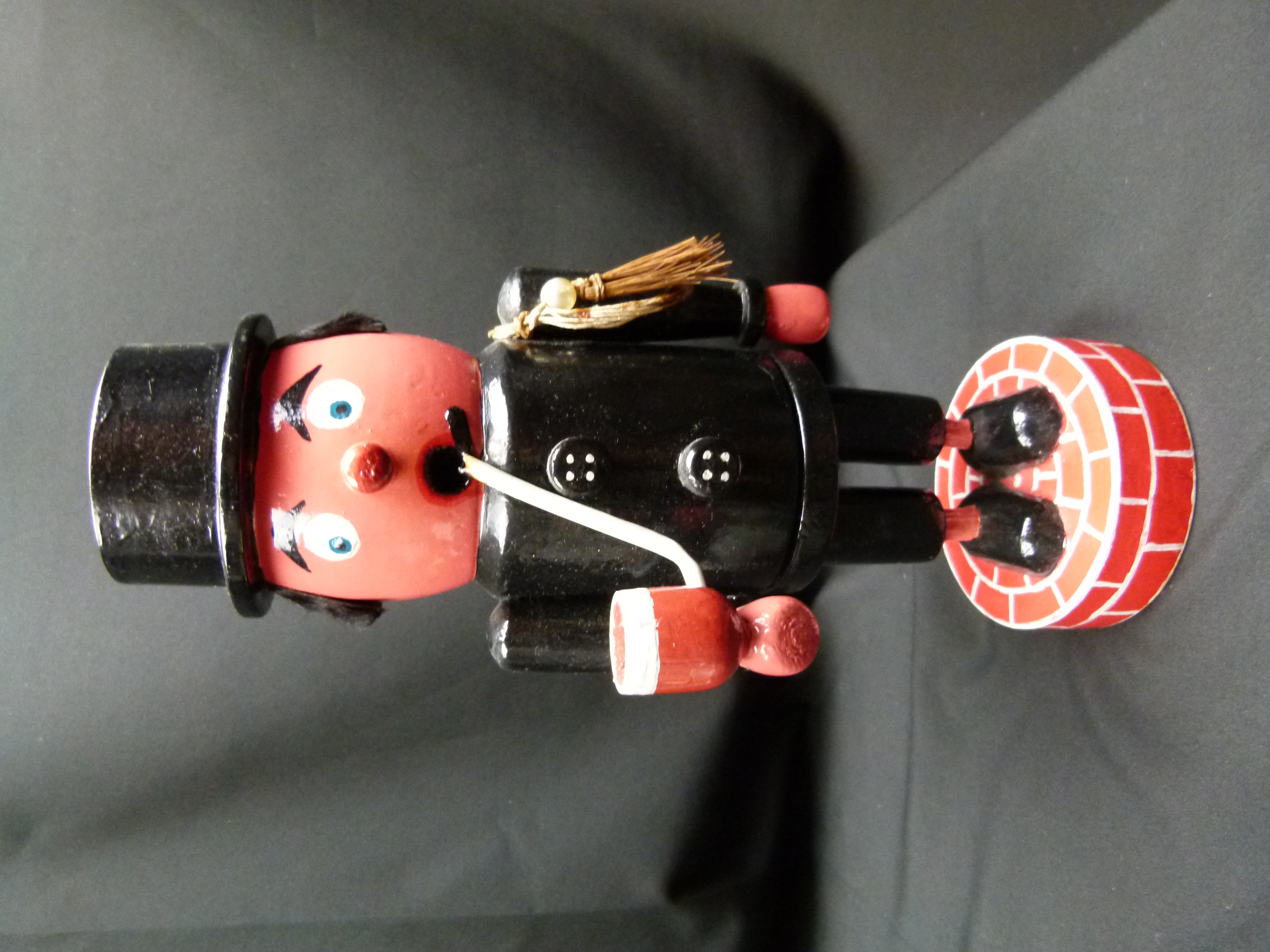 Raeuchermaennchen Schornsteinfeger DDR Eigenbau