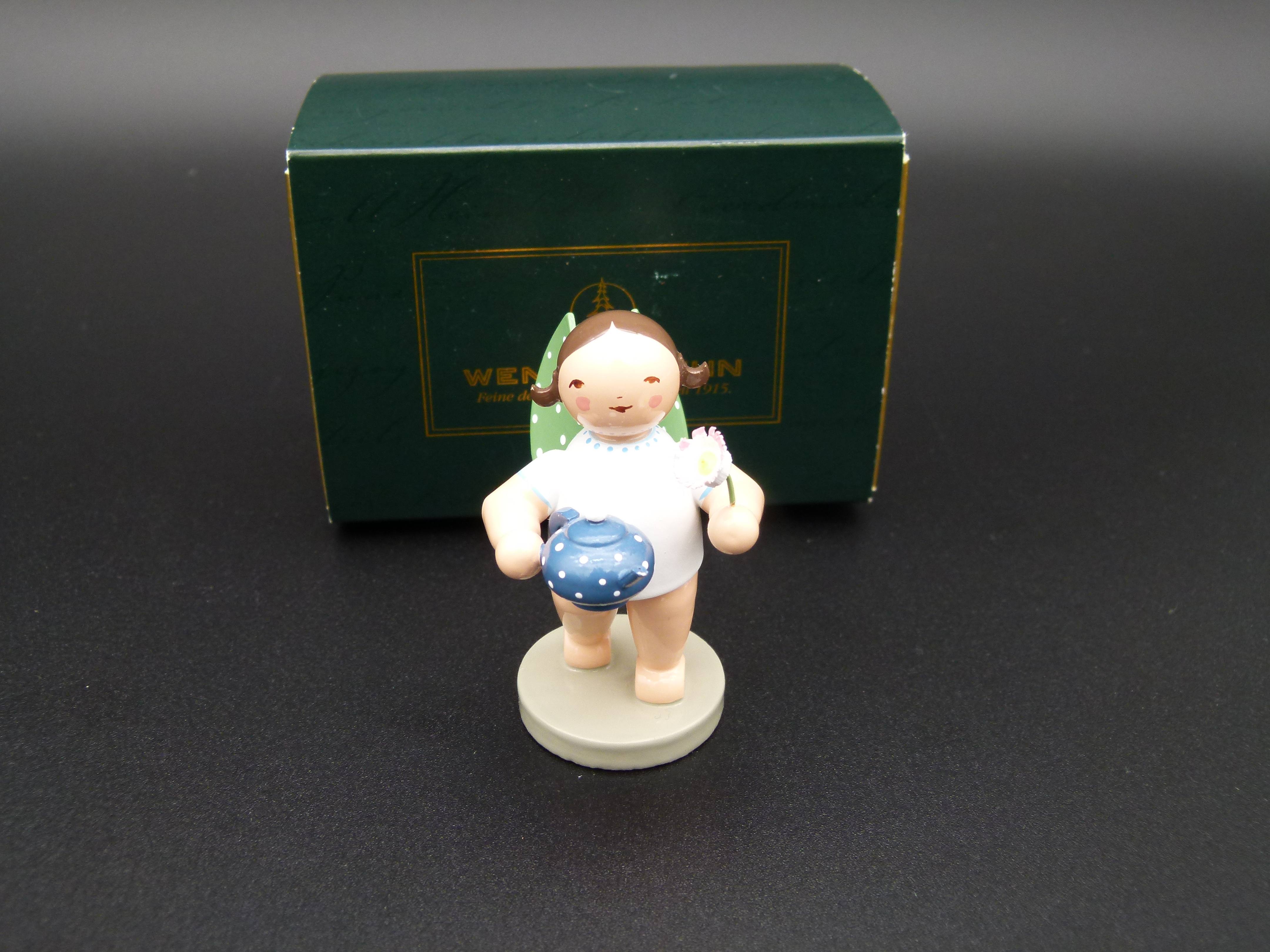 Engel mit Kanne und Blume Wendt und Kuehn OVP