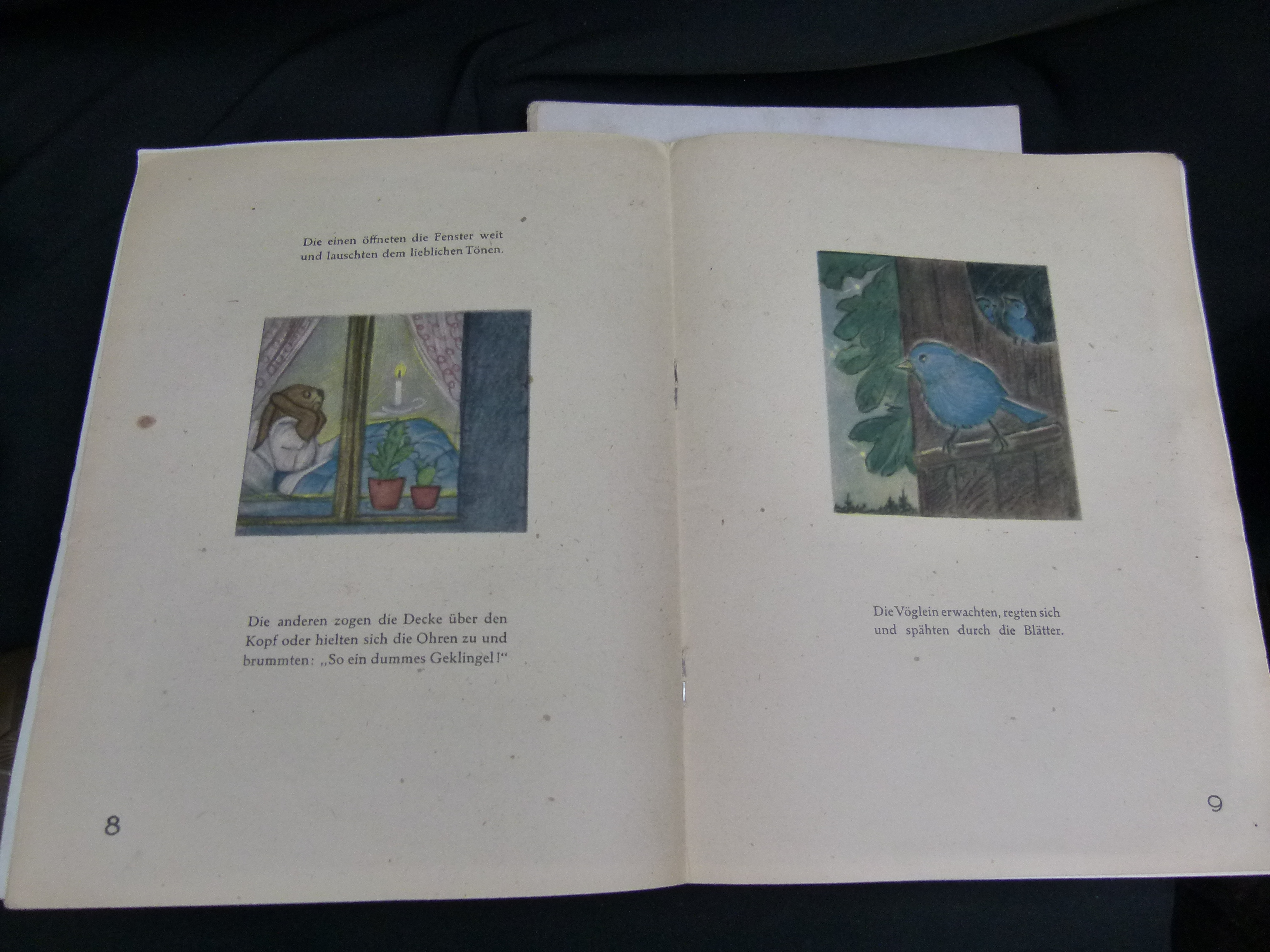 Altes Kinderbuch Toddels Traum von den Glocken